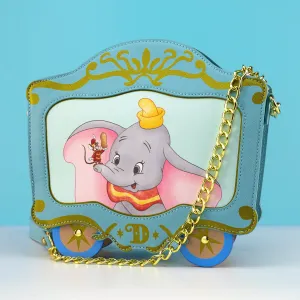 Loungefly x Disney Dumbo 80th Anniversary Train Car Crossbody Bag