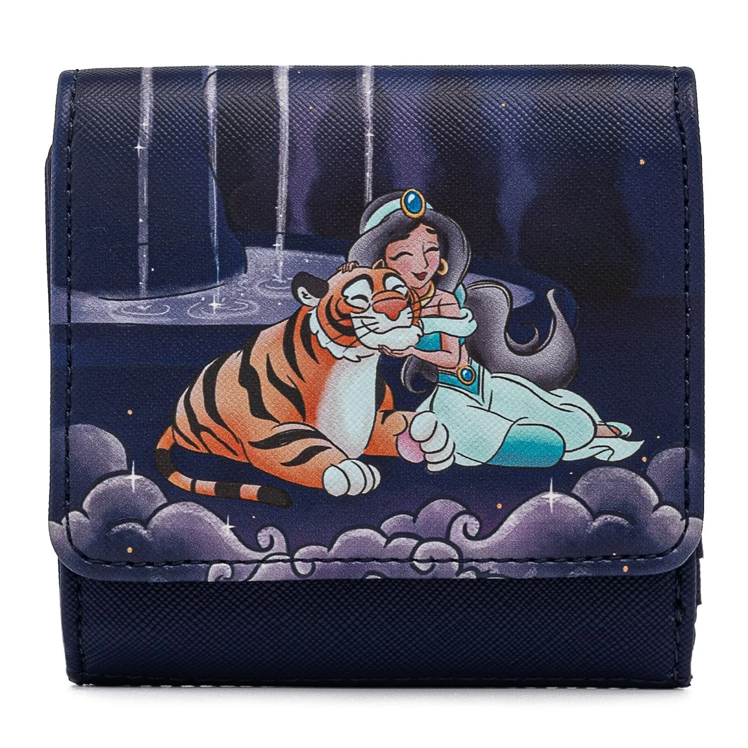 Loungefly x Disney Jasmine Castle Kisslock Purse