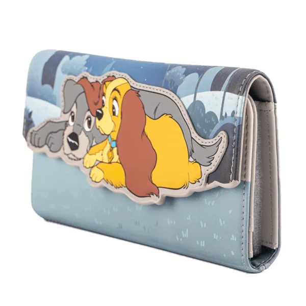 Loungefly x Disney Lady and the Tramp Wet Cement Purse