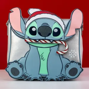 Loungefly x Disney Lilo and Stitch Holiday Cosplay Crossbody Bag