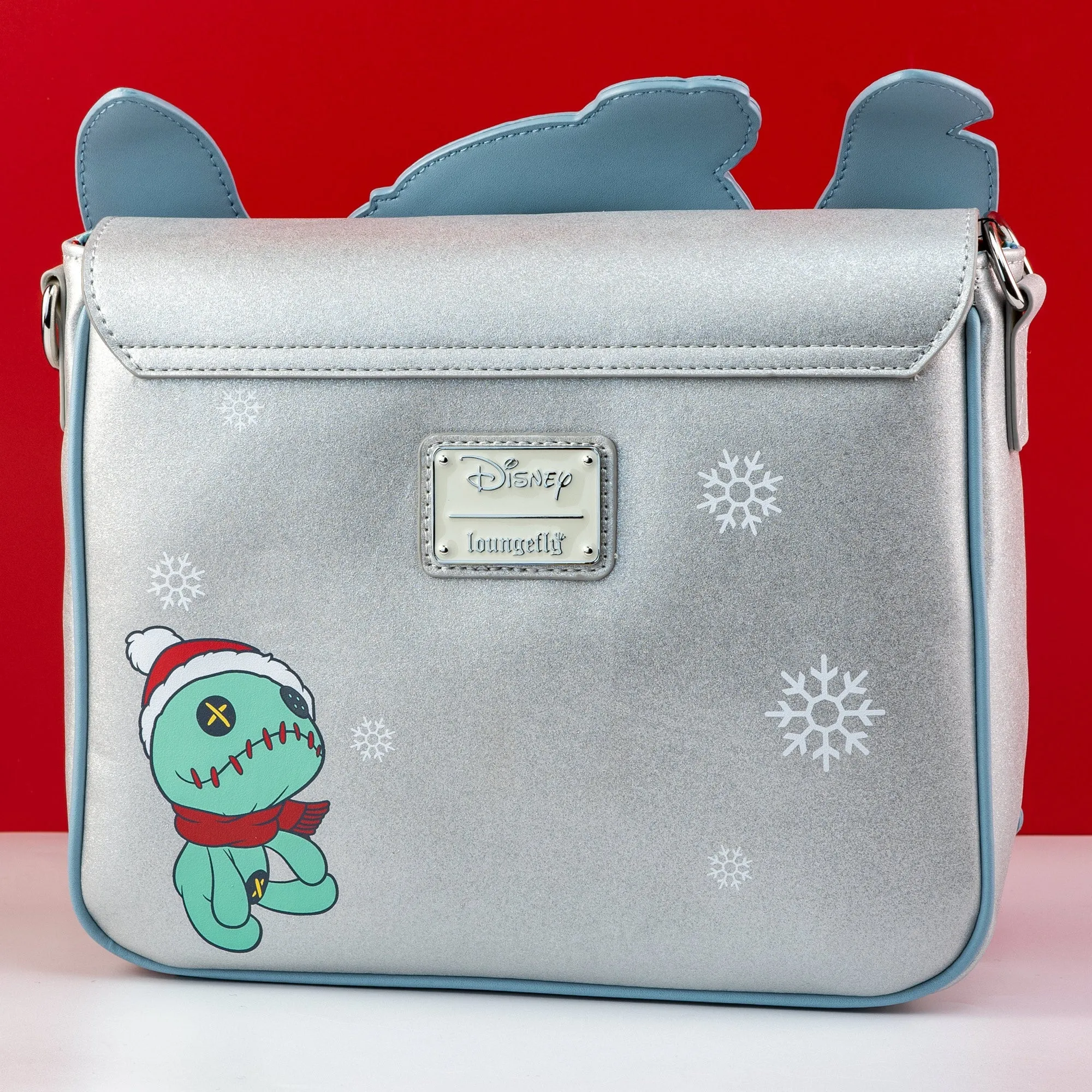 Loungefly x Disney Lilo and Stitch Holiday Cosplay Crossbody Bag