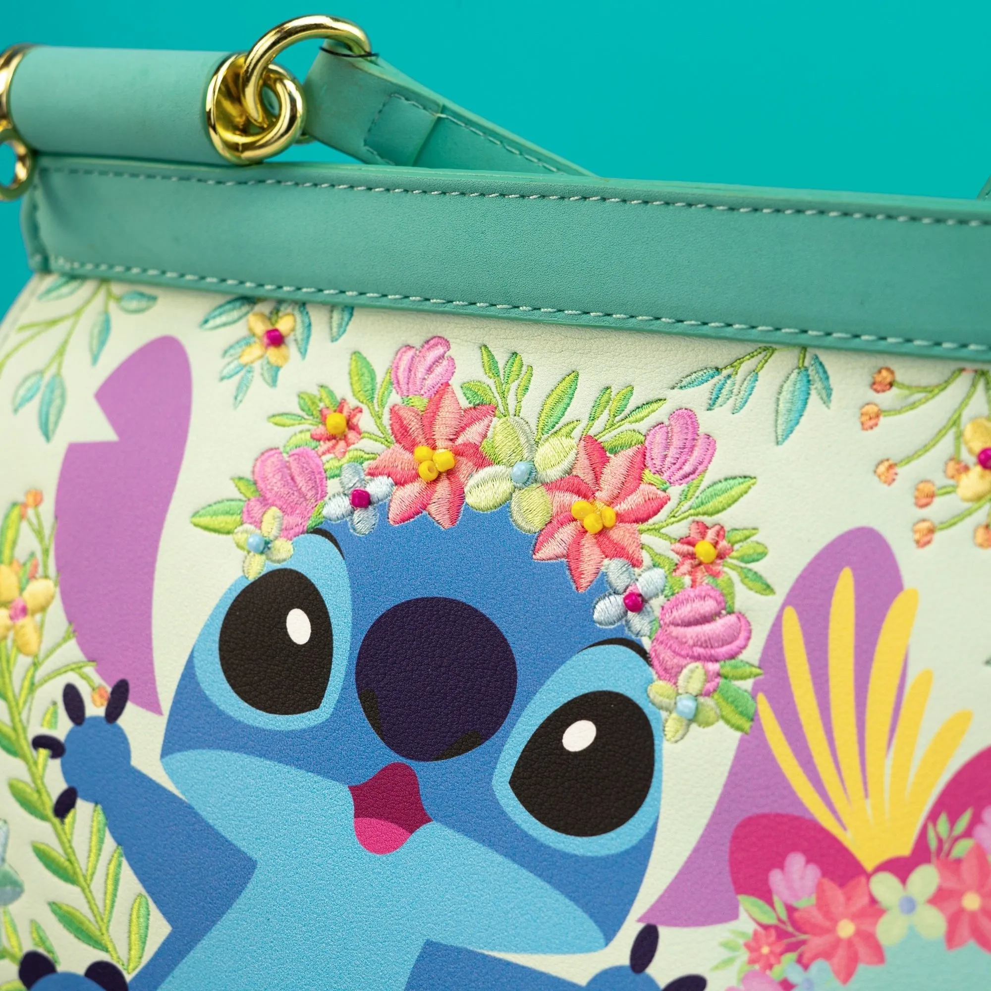 Loungefly x Disney Lilo and Stitch Scrump Pineapple Crossbody Bag