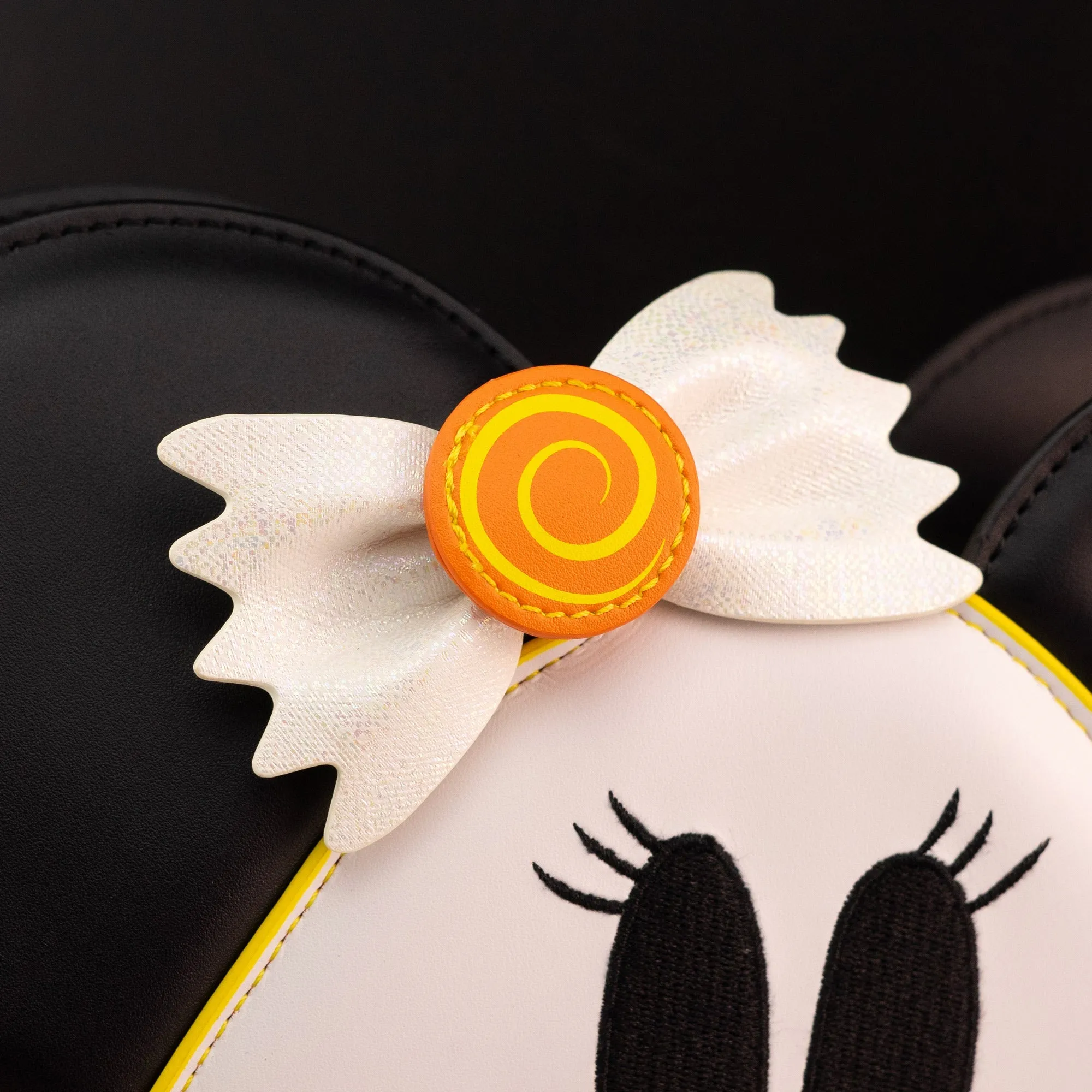 Loungefly x Disney Mickey and Minnie Mouse Candy Corn Crossbody Bag