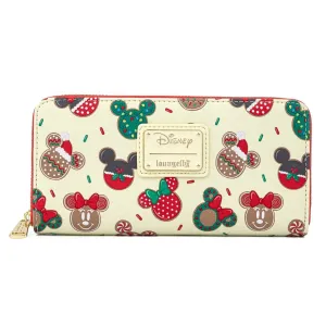 Loungefly x Disney Mickey and Minnie Mouse Christmas Cookie Purse