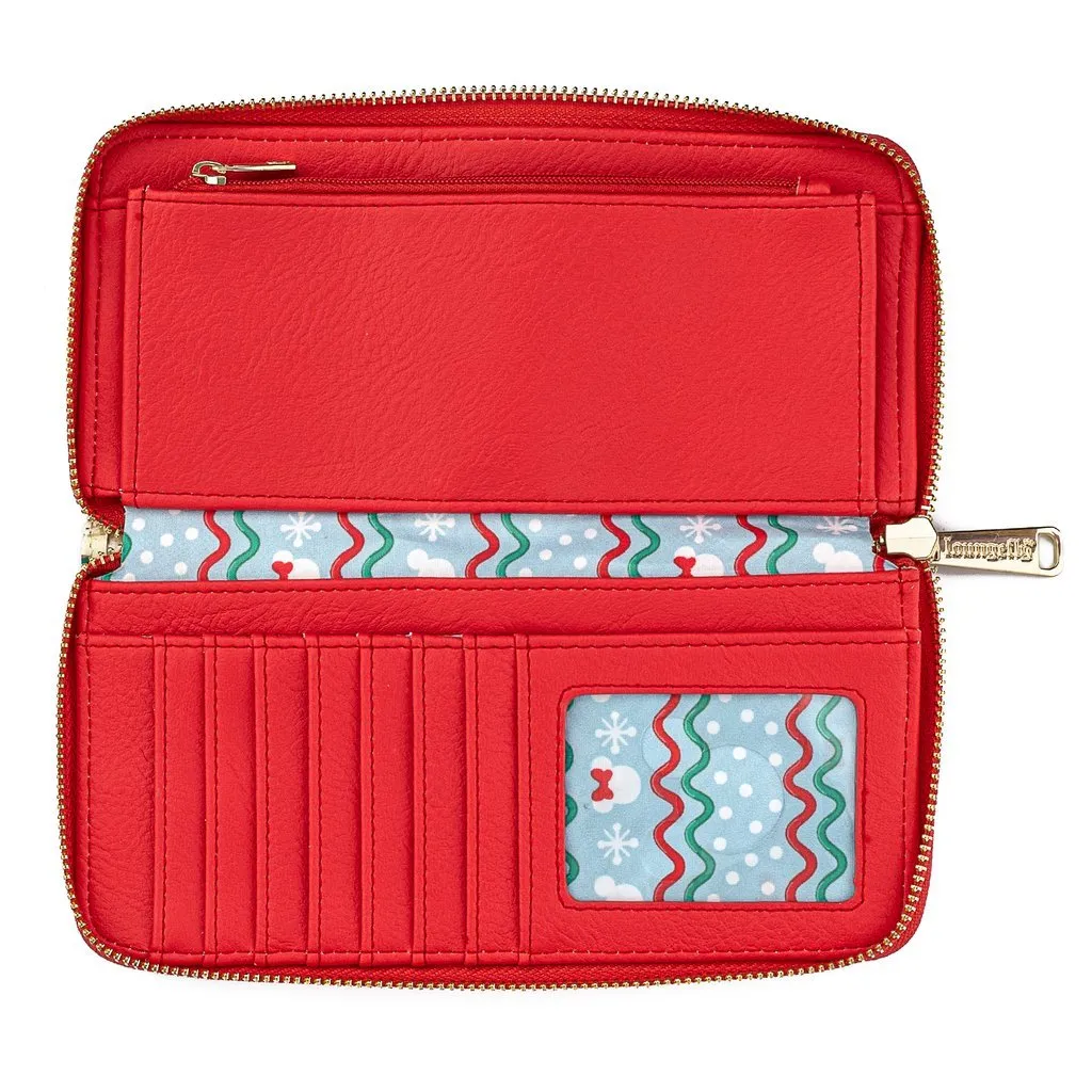Loungefly x Disney Mickey and Minnie Mouse Christmas Cookie Purse