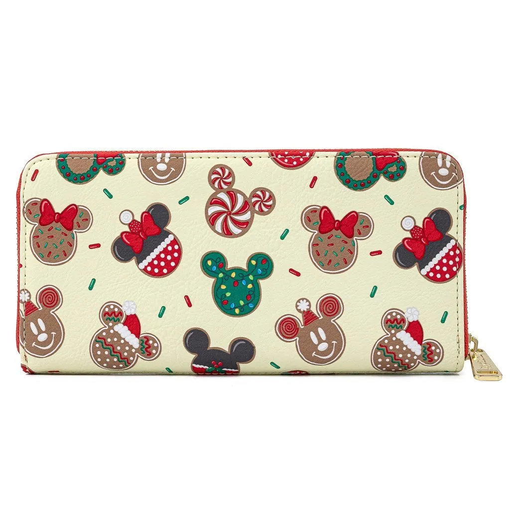 Loungefly x Disney Mickey and Minnie Mouse Christmas Cookie Purse