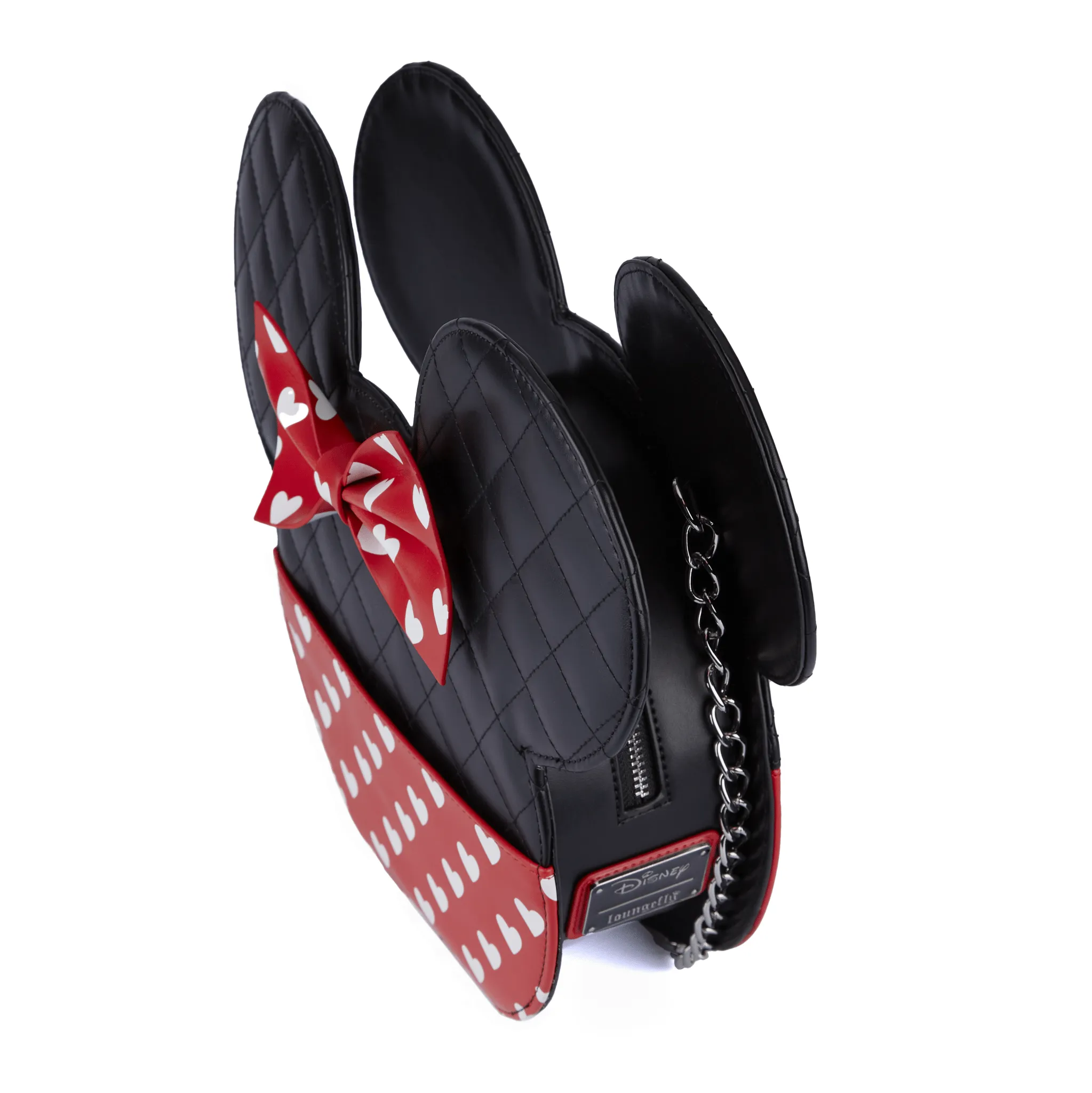 Loungefly x Disney Mickey Minnie Mouse Valentines Reversible Crossbody Bag