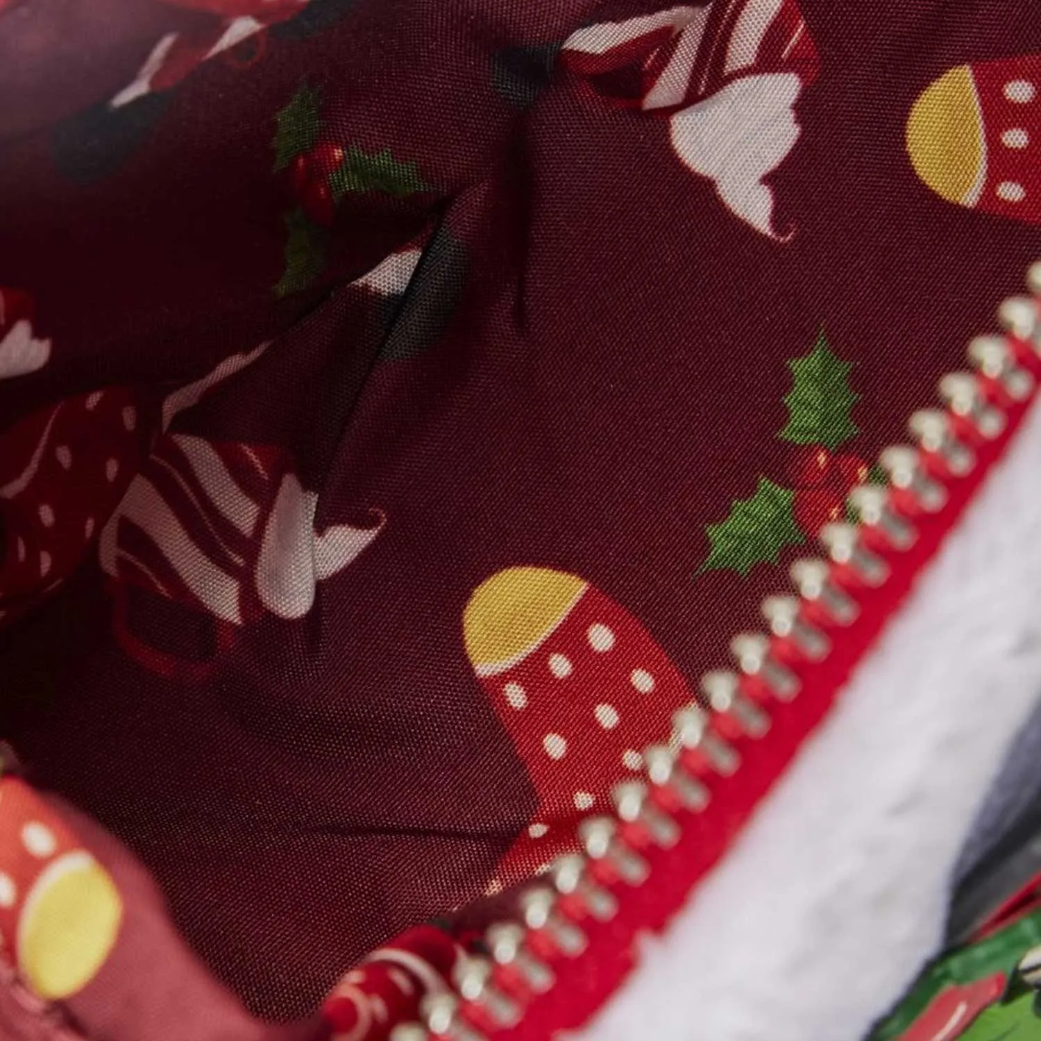Loungefly x Disney Minnie Christmas Stocking Crossbody Bag