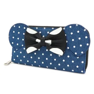 Loungefly X Disney Minnie Mouse Denim Purse