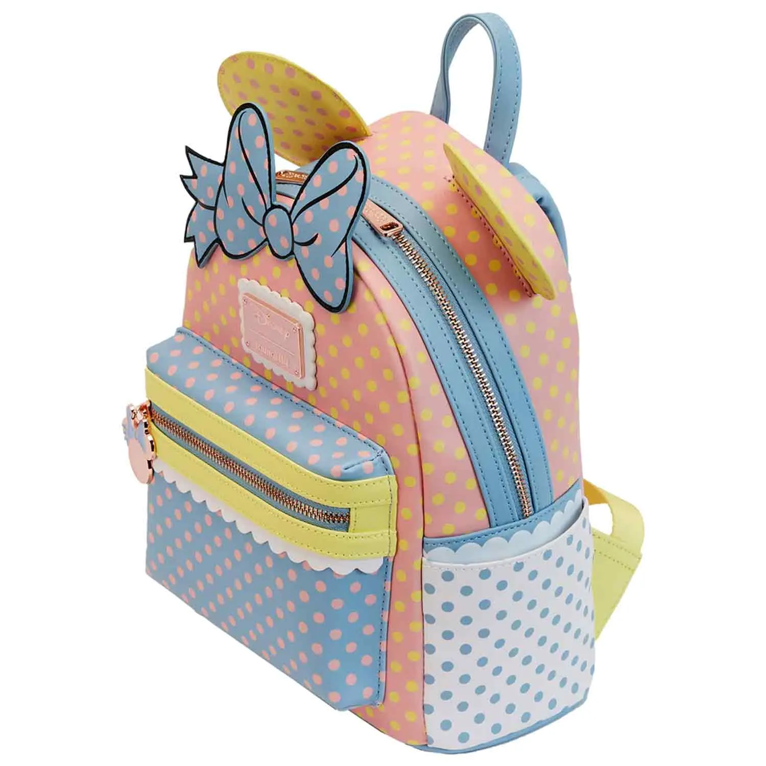 Loungefly x Disney Minnie Mouse Pastel Polka Dot Mini Backpack