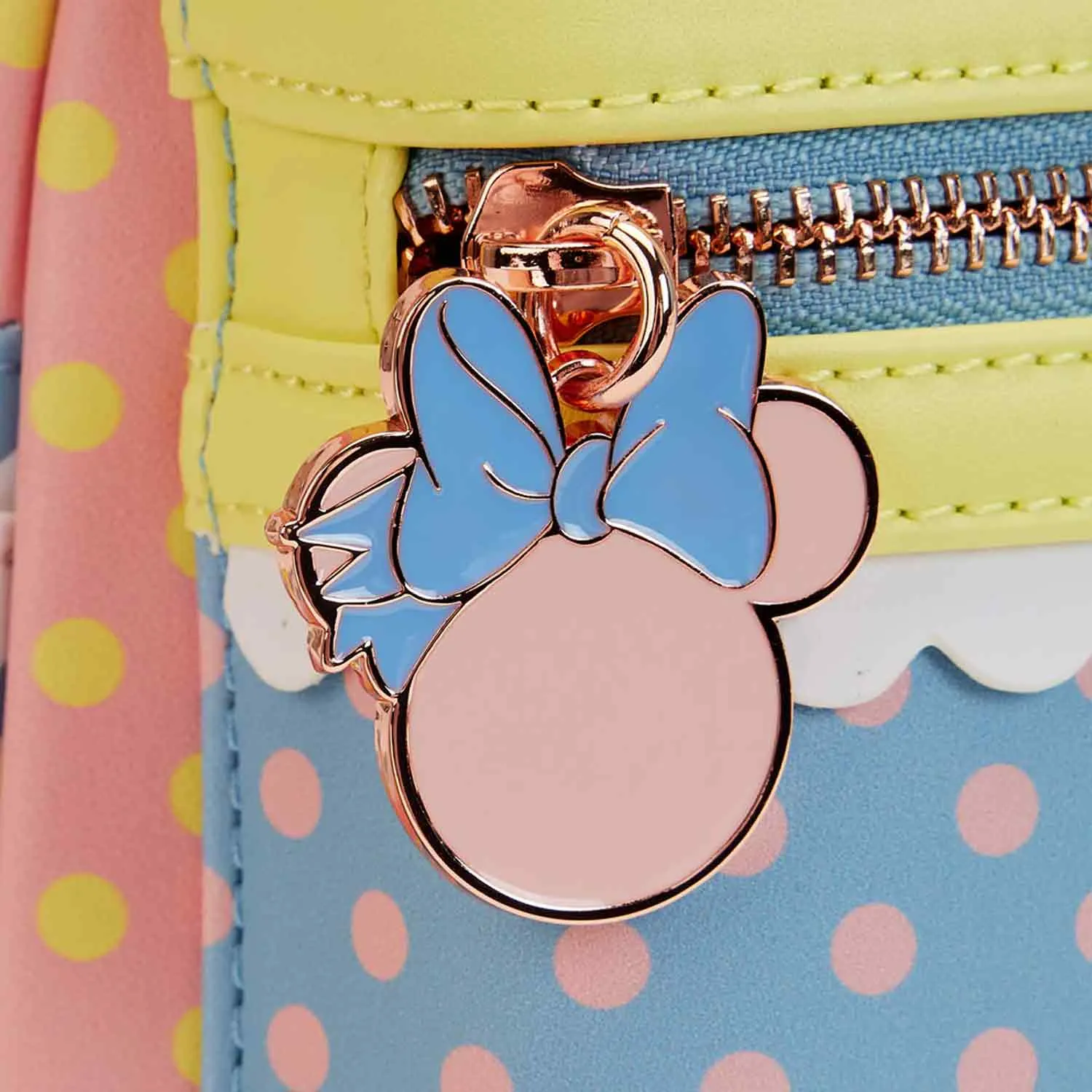 Loungefly x Disney Minnie Mouse Pastel Polka Dot Mini Backpack