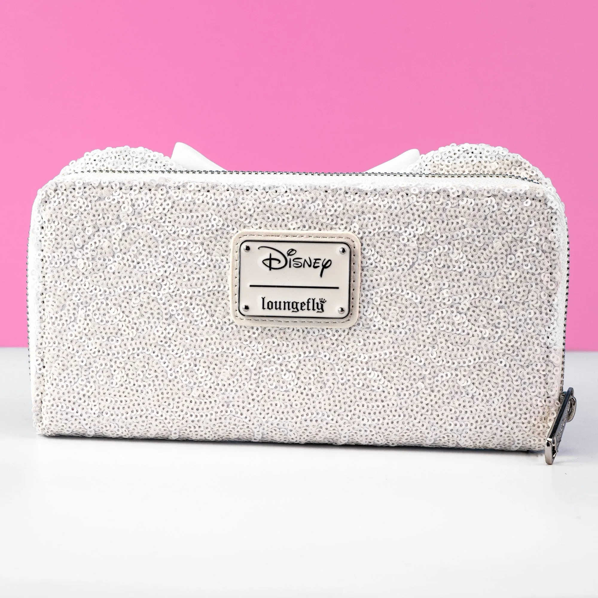 Loungefly x Disney Minnie Mouse Sequin Wedding Purse
