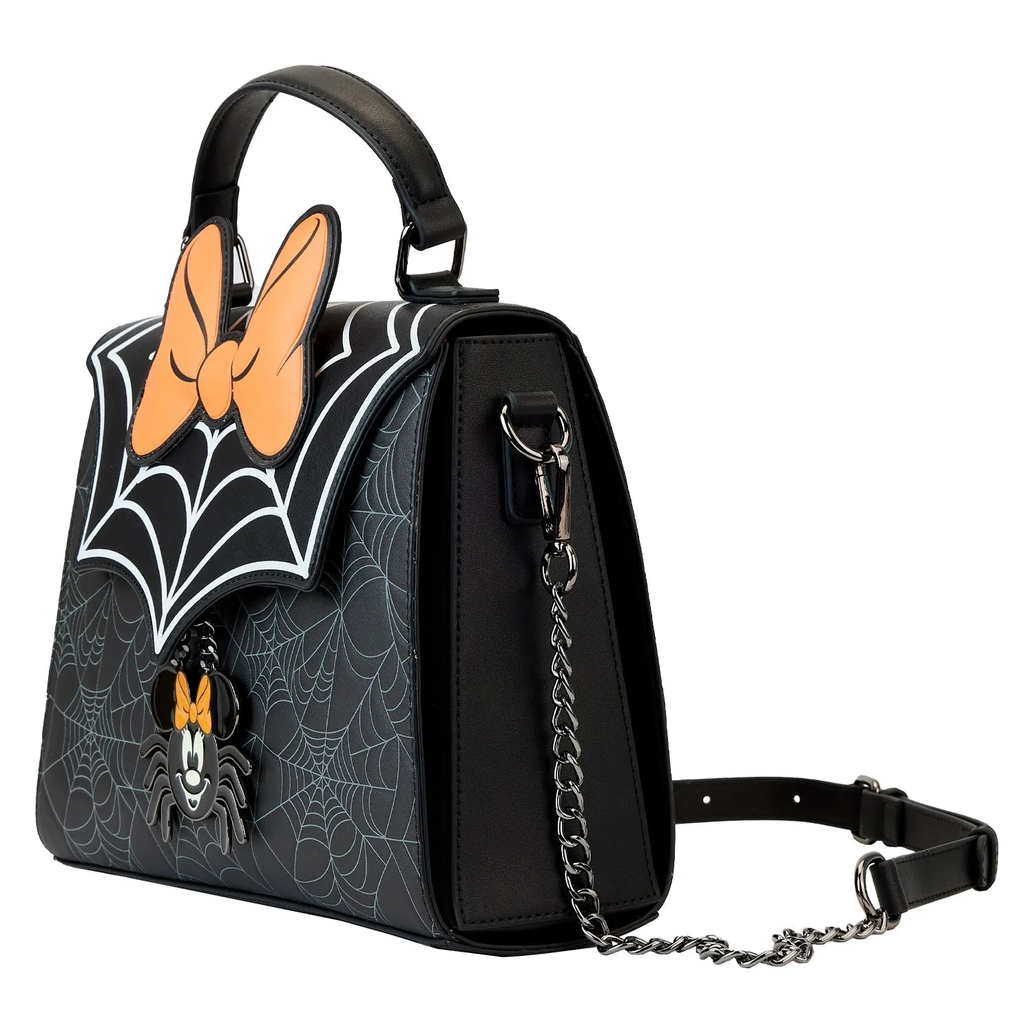 Loungefly x Disney Minnie Mouse Spiderweb Crossbody Bag