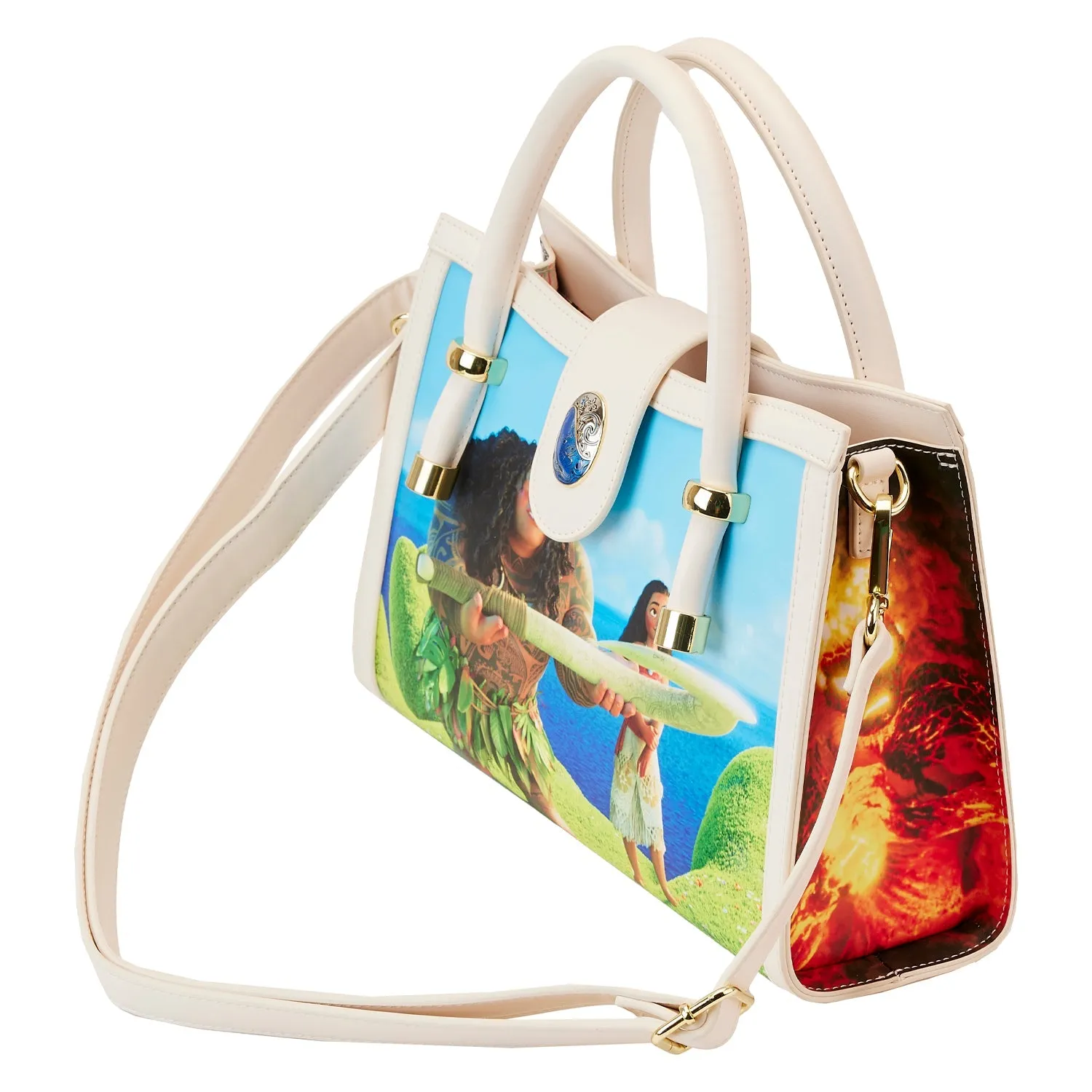 Loungefly x Disney Moana Princess Scene Crossbody Bag