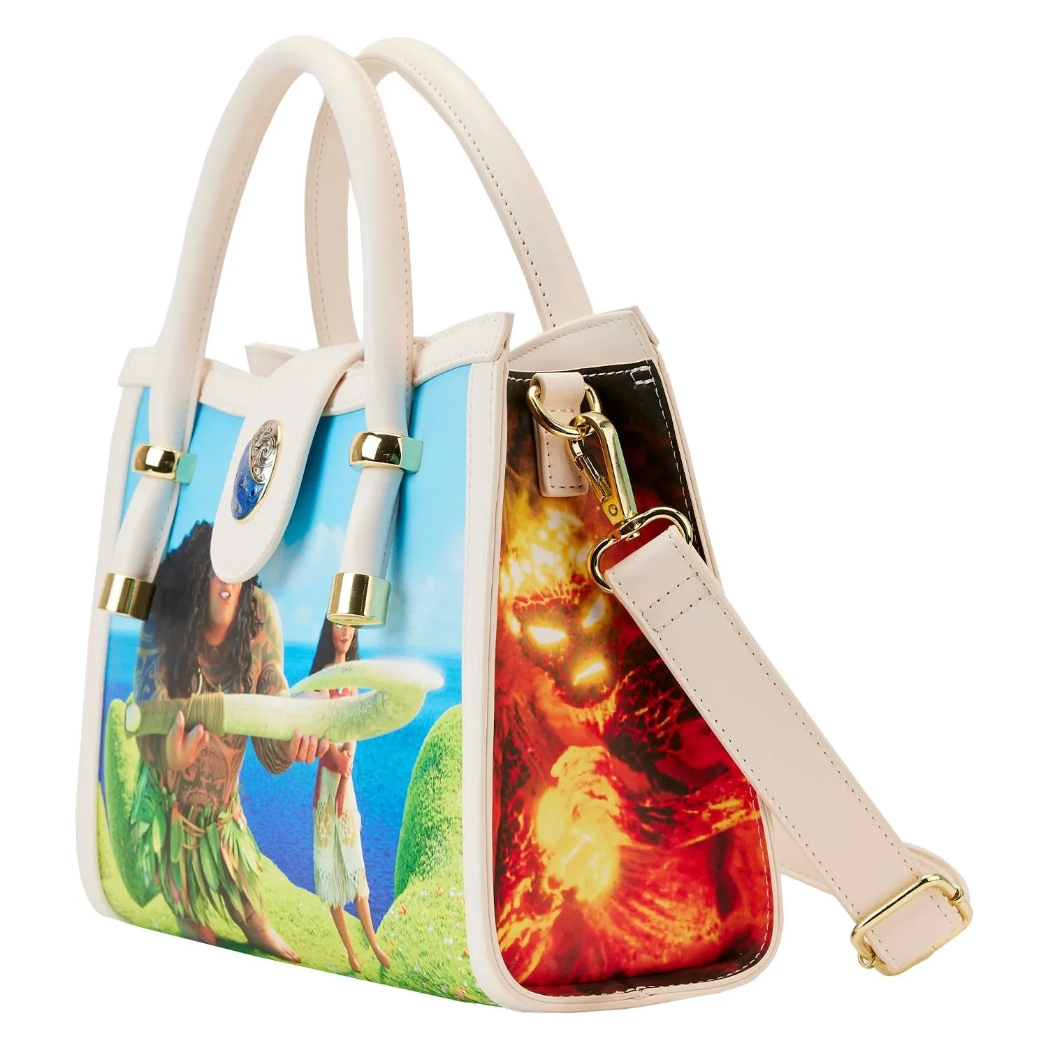 Loungefly x Disney Moana Princess Scene Crossbody Bag