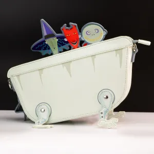 Loungefly x Disney Nightmare Before Christmas Lock Shock Barrel Bath Tub Crossbody Bag