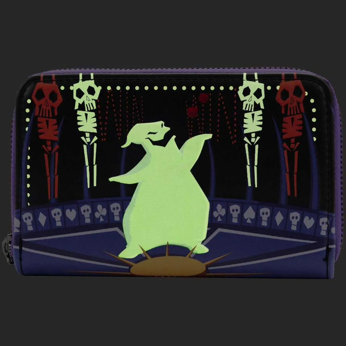 Loungefly x Disney Nightmare Before Christmas Oogie Boogie Lock Shock Barrel Purse