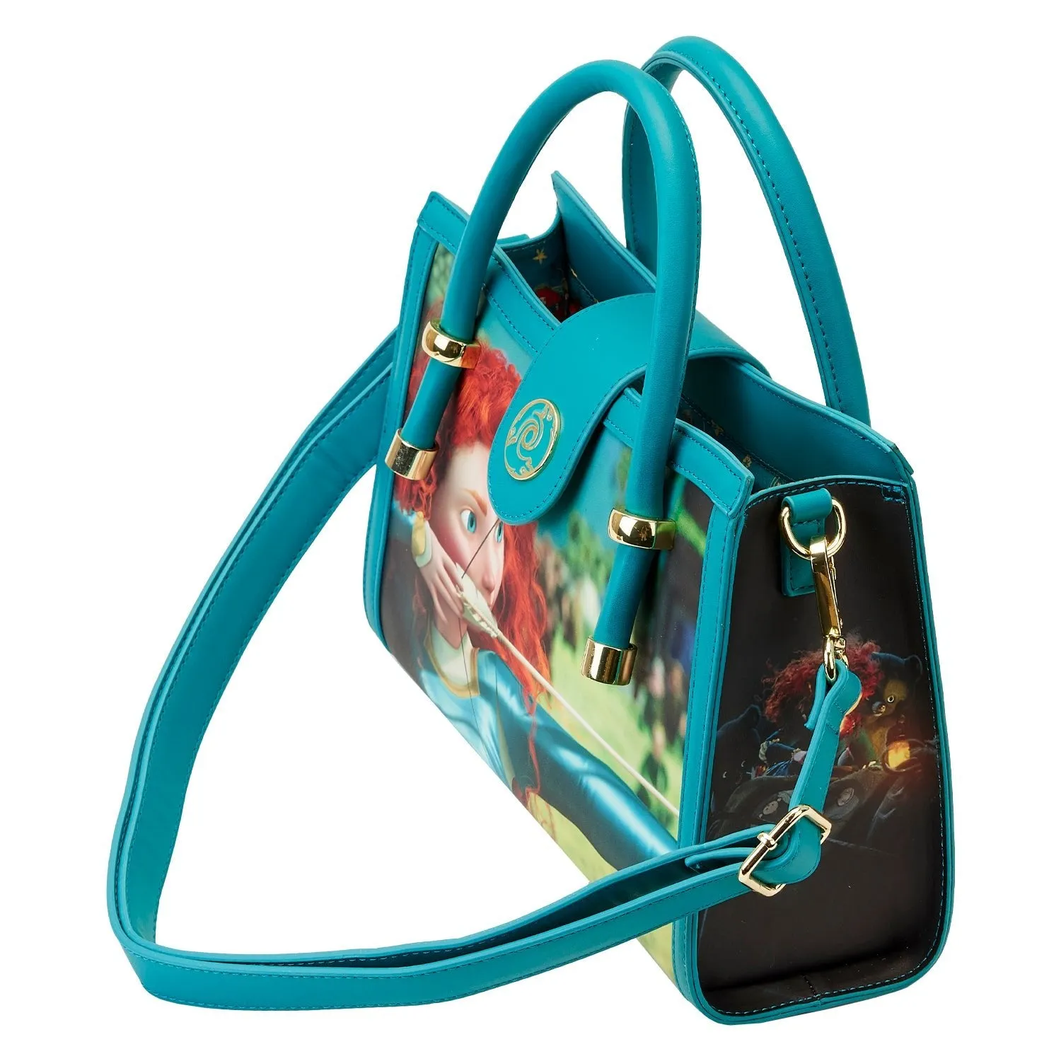 Loungefly x Disney Pixar Brave Merida Scene Crossbody Bag