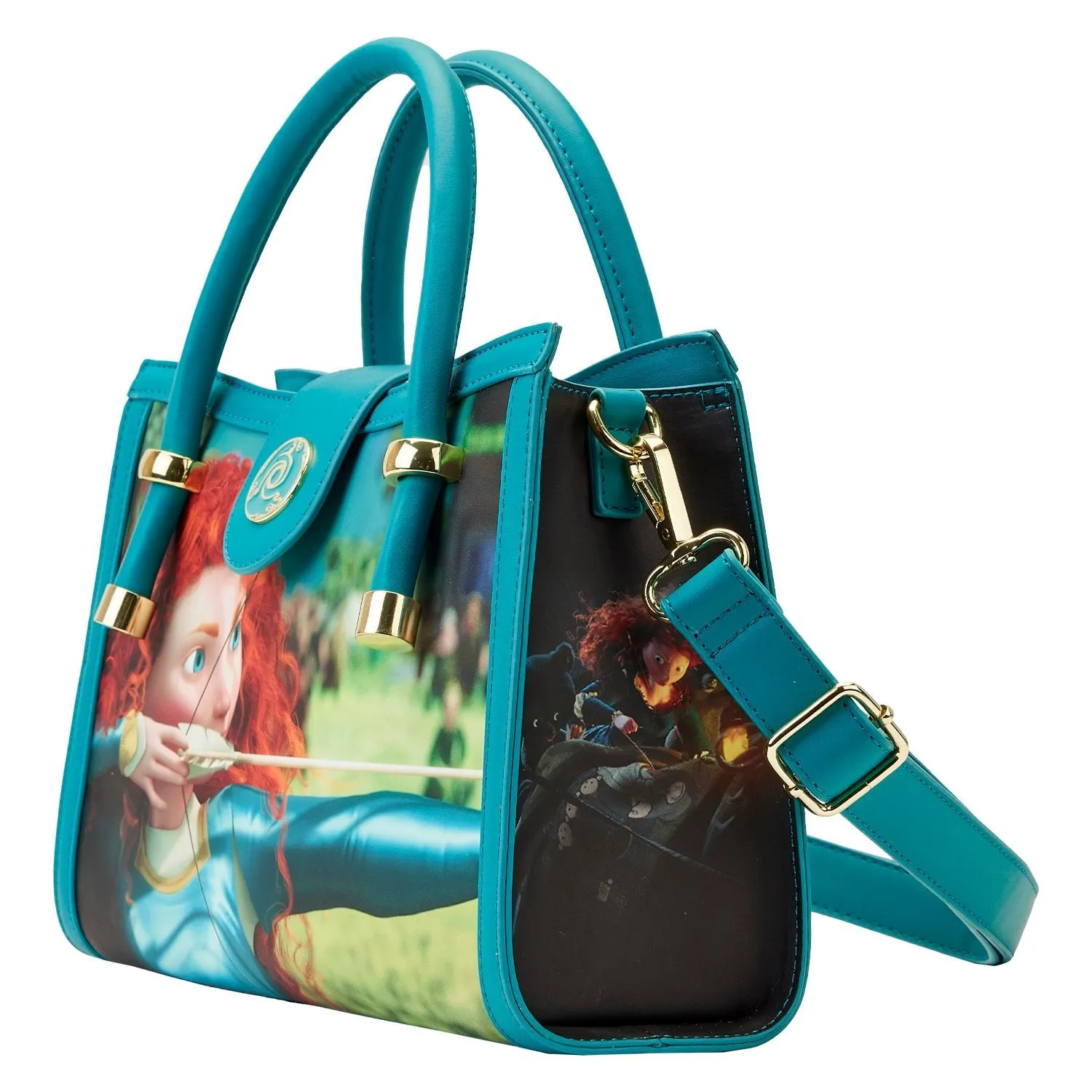 Loungefly x Disney Pixar Brave Merida Scene Crossbody Bag
