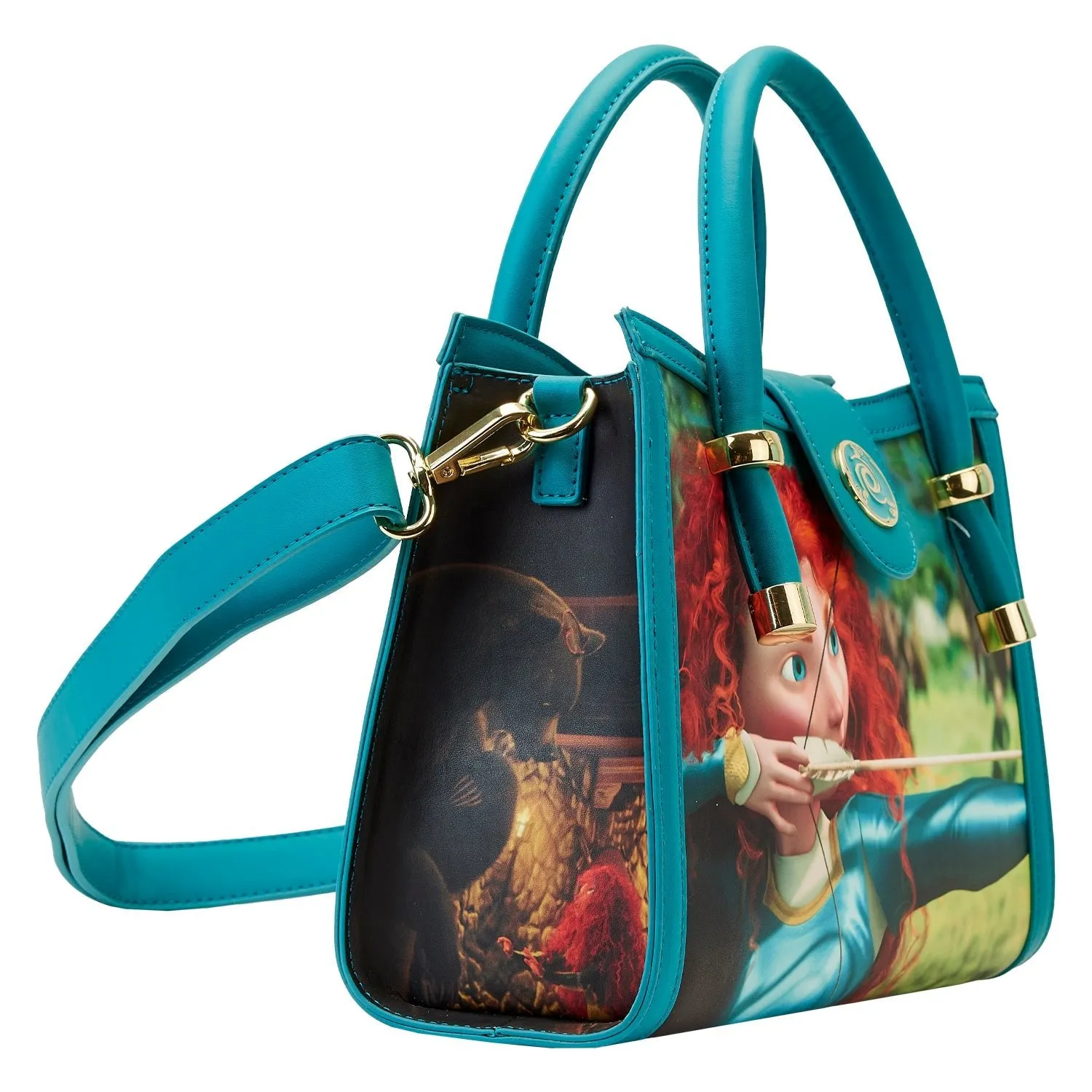 Loungefly x Disney Pixar Brave Merida Scene Crossbody Bag