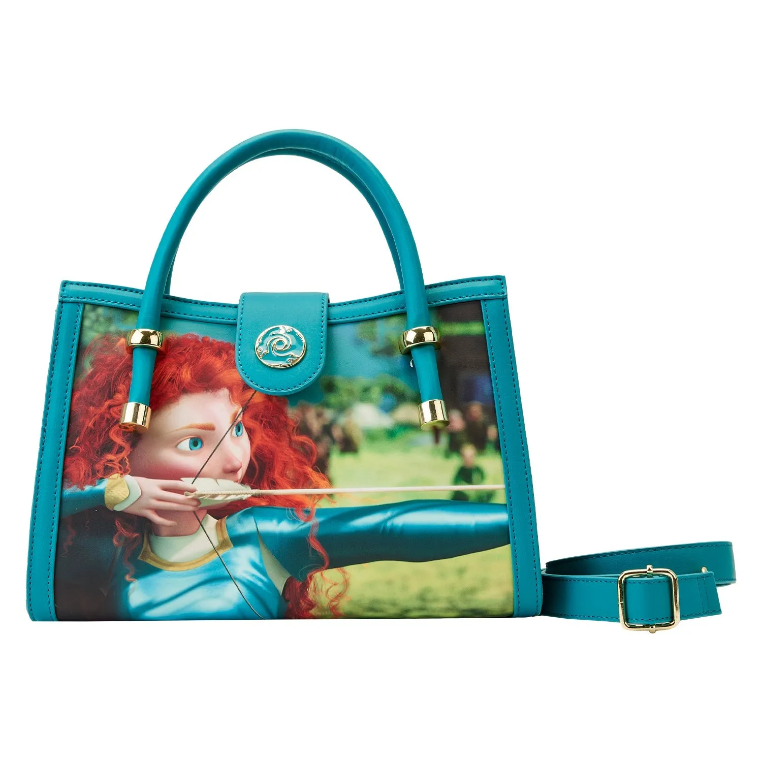 Loungefly x Disney Pixar Brave Merida Scene Crossbody Bag