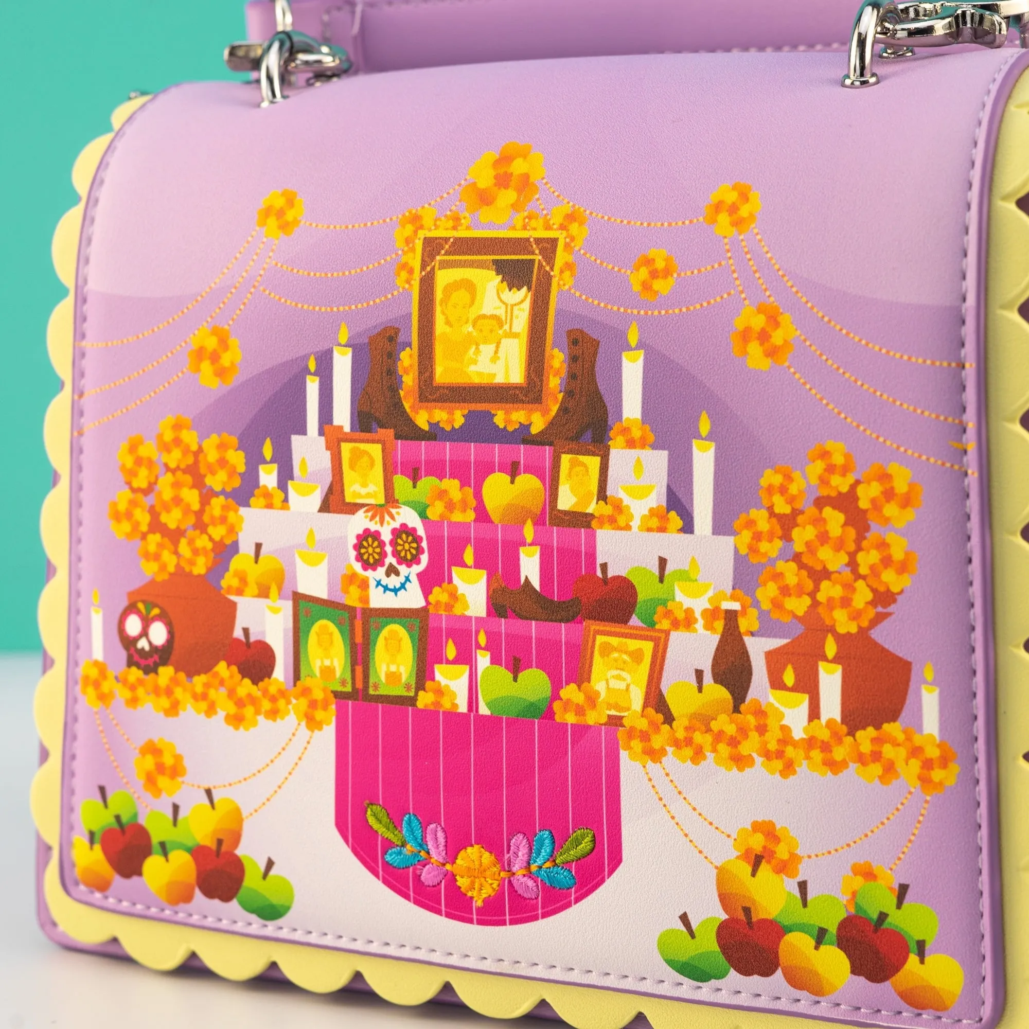 Loungefly x Disney Pixar Coco Ofrenda Crossbody Bag