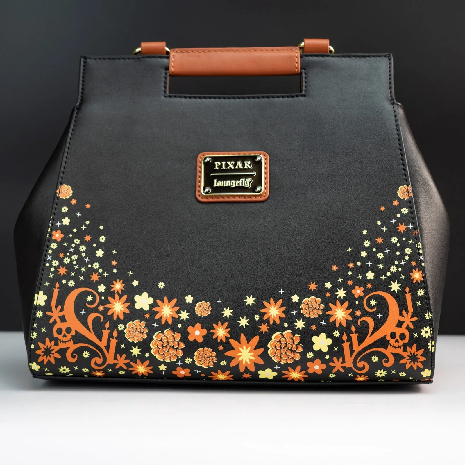 Loungefly x Disney Pixar Coco Remember Me Floral Handbag