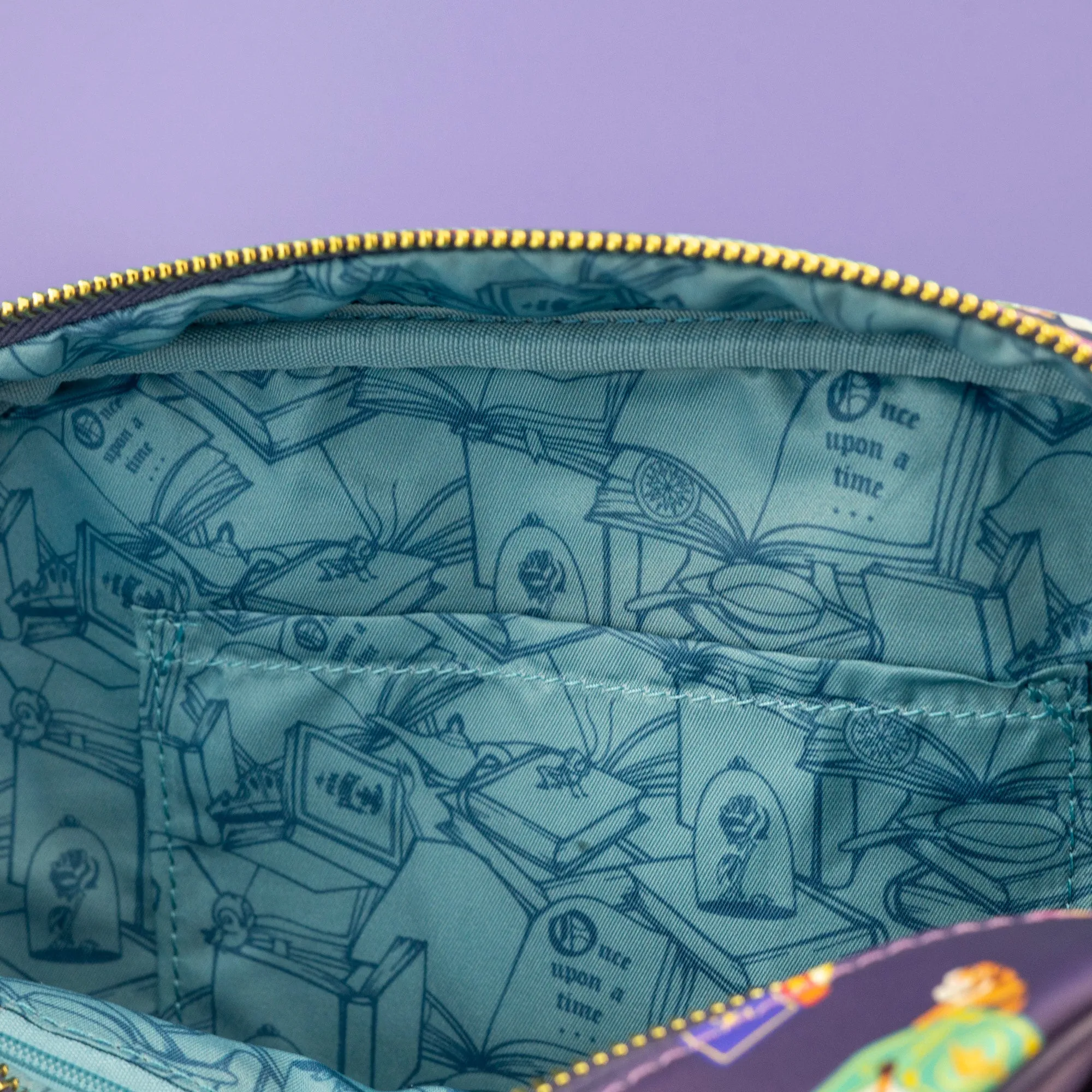 Loungefly x Disney Princess Books All Over Print Handbag