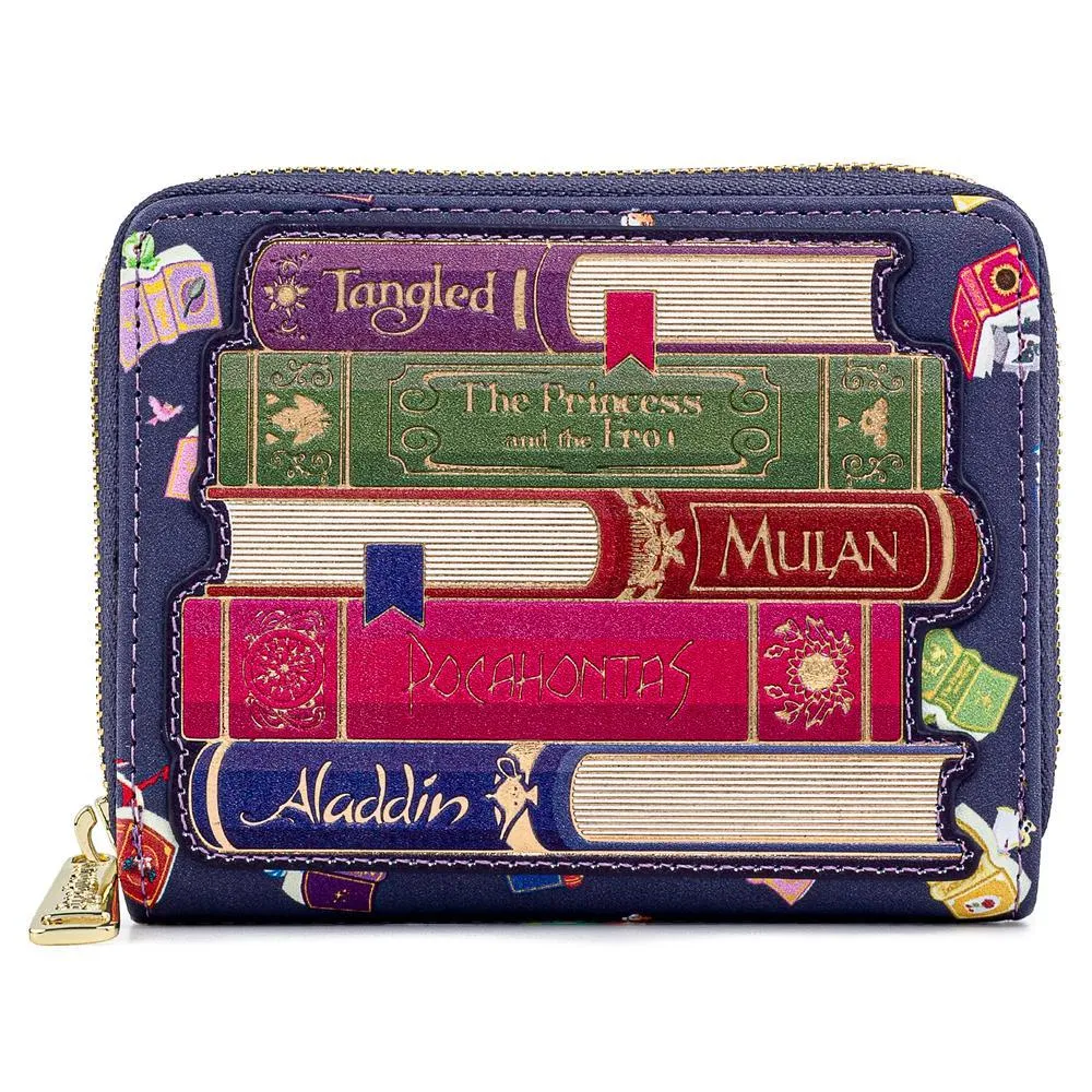 Loungefly x Disney Princess Books All Over Print Purse
