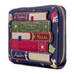 Loungefly x Disney Princess Books All Over Print Purse