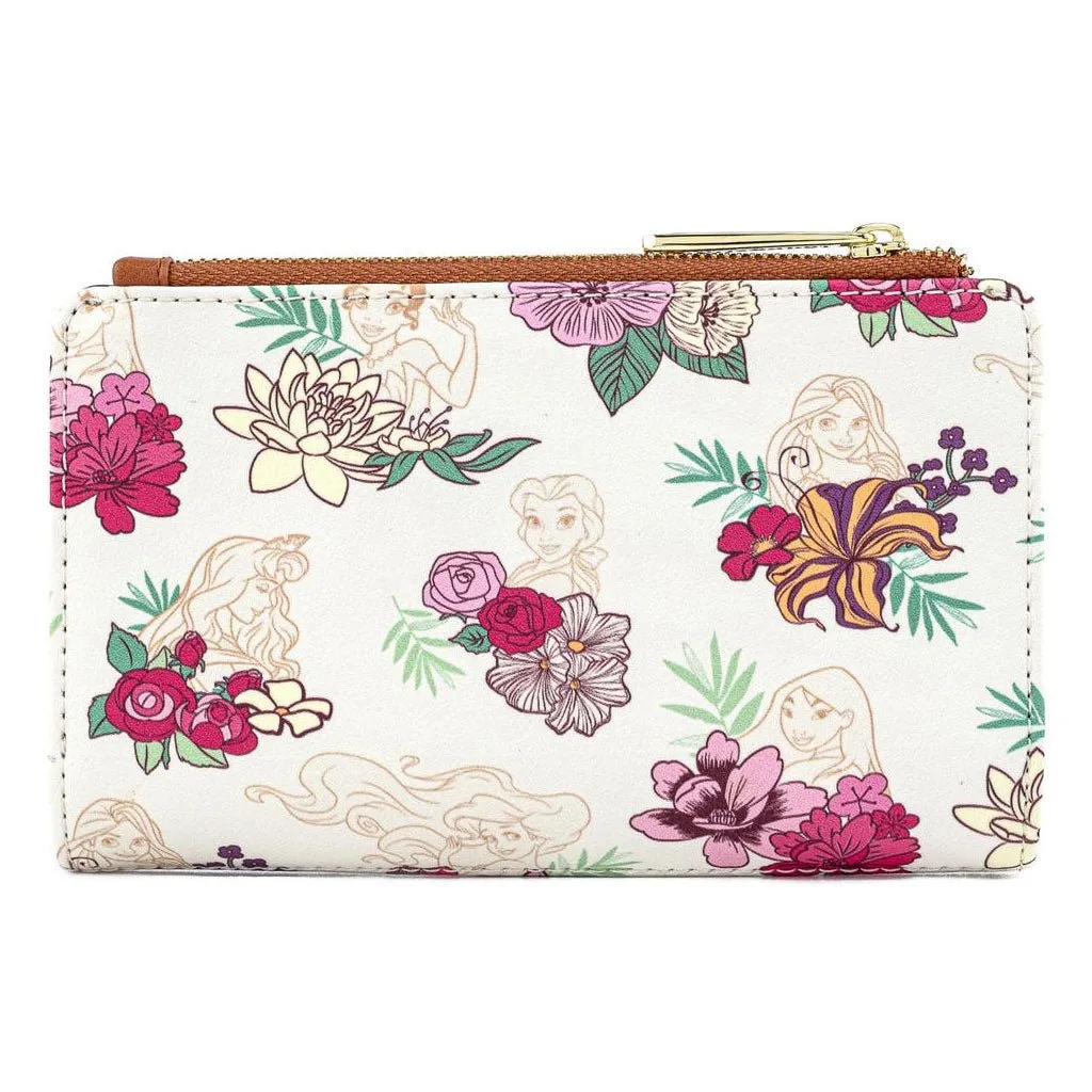 Loungefly x Disney Princess Floral AOP Purse