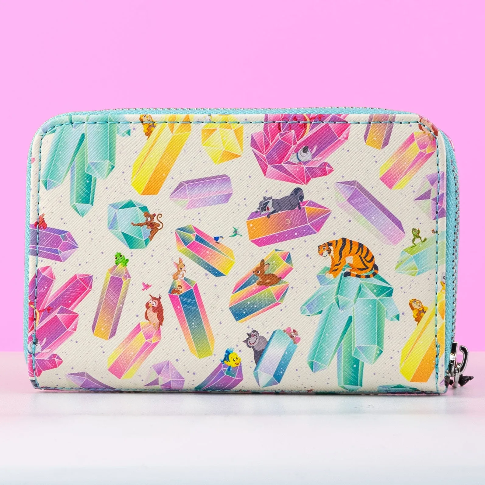 Loungefly x Disney Sidekick Crystal All Over Print Purse