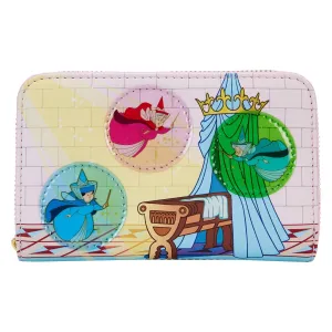 Loungefly x Disney Sleeping Beauty Stained Glass Castle Wallet