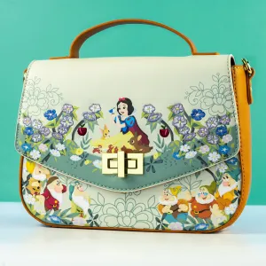 Loungefly x Disney Snow White and the Seven Dwarfs Floral Crossbody Bag