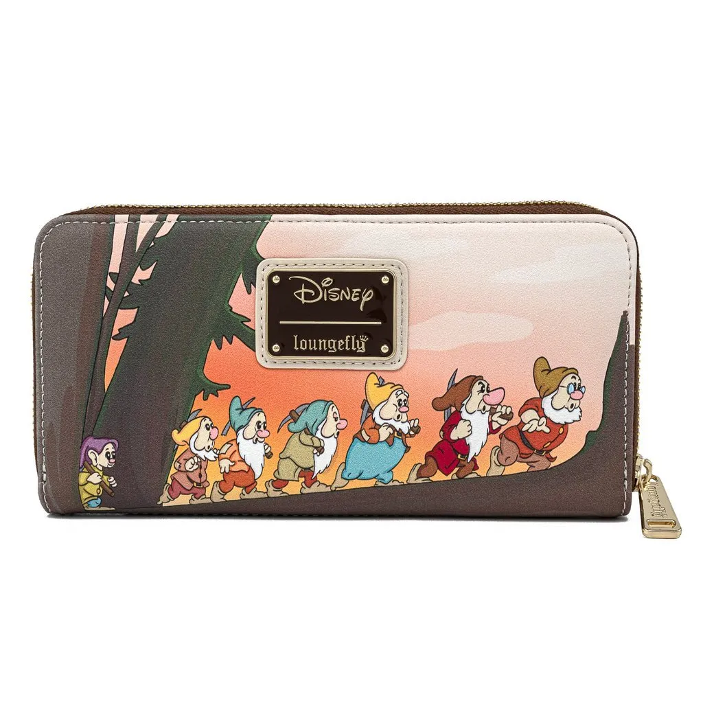 Loungefly x Disney Snow White and the Seven Dwarfs Multi Scene Purse