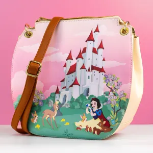 Loungefly x Disney Snow White Castle Crossbody Bag