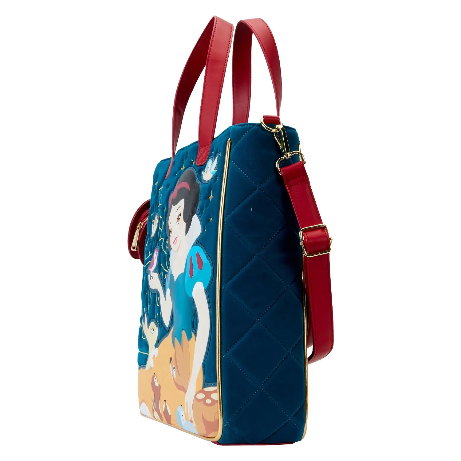 Loungefly x Disney Snow White Quilted Tote Bag