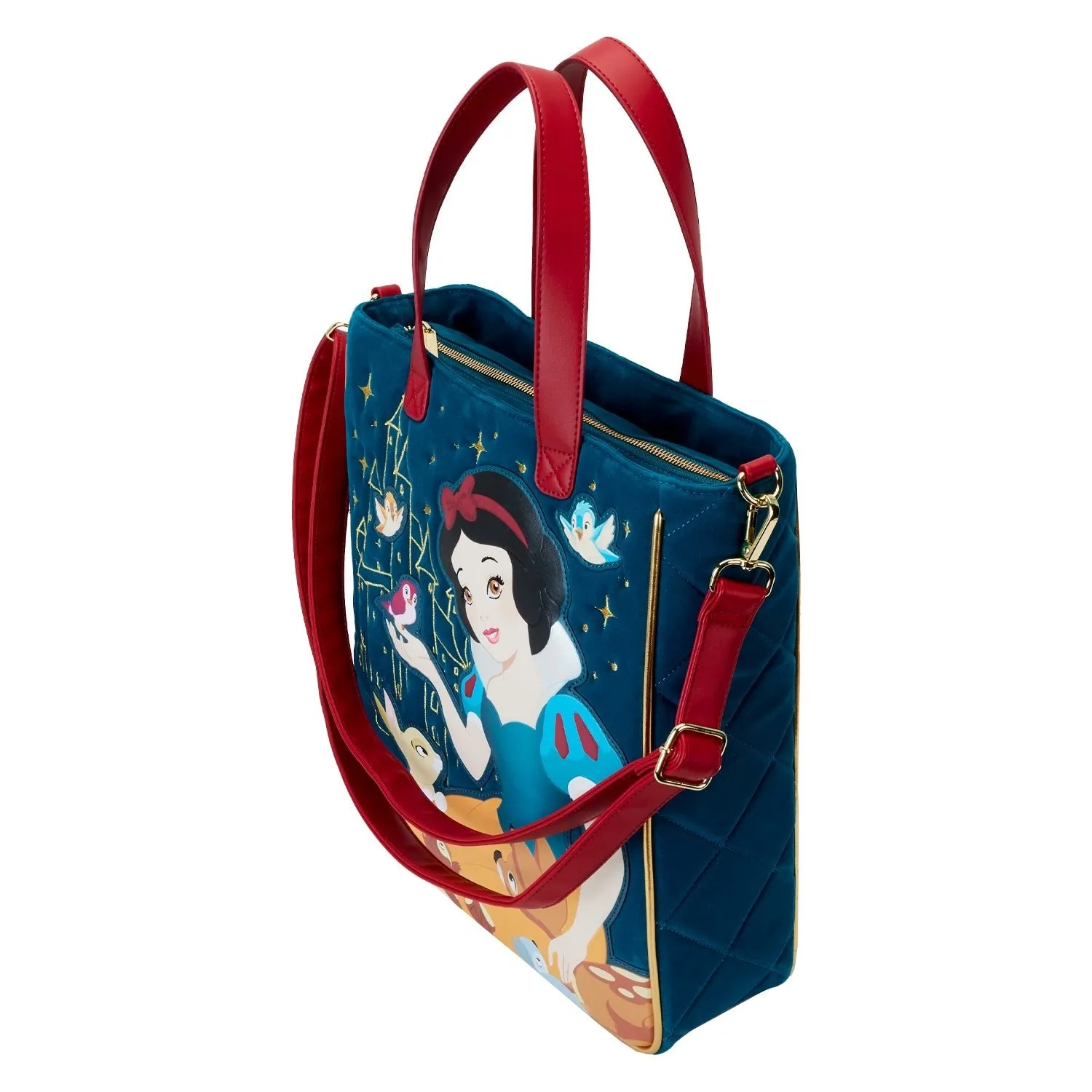 Loungefly x Disney Snow White Quilted Tote Bag