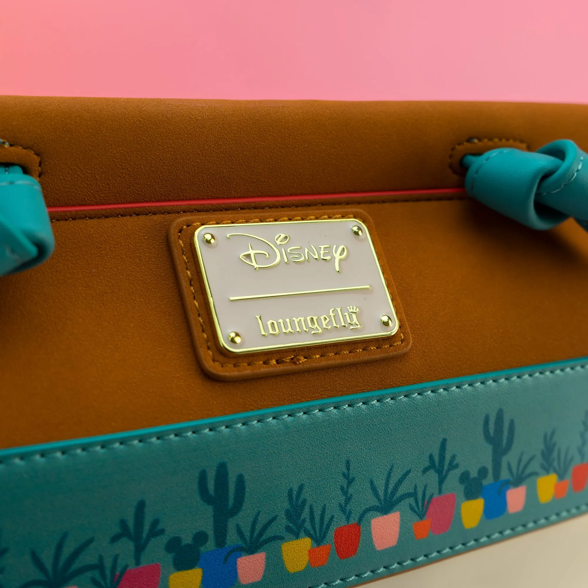 Loungefly x Disney South Western Mickey Cactus Crossbody Bag