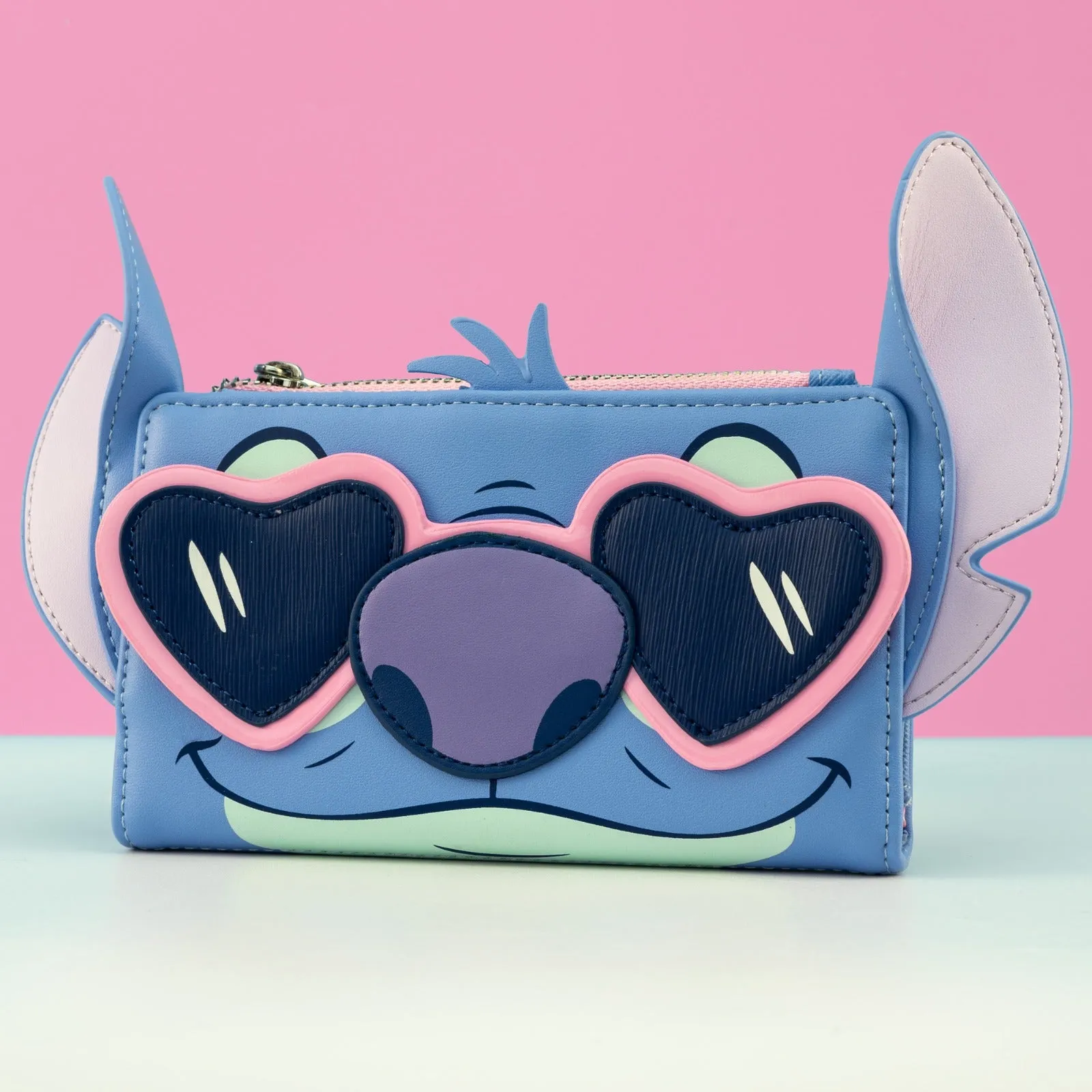 Loungefly x Disney Stitch Heart Sunglasses Purse