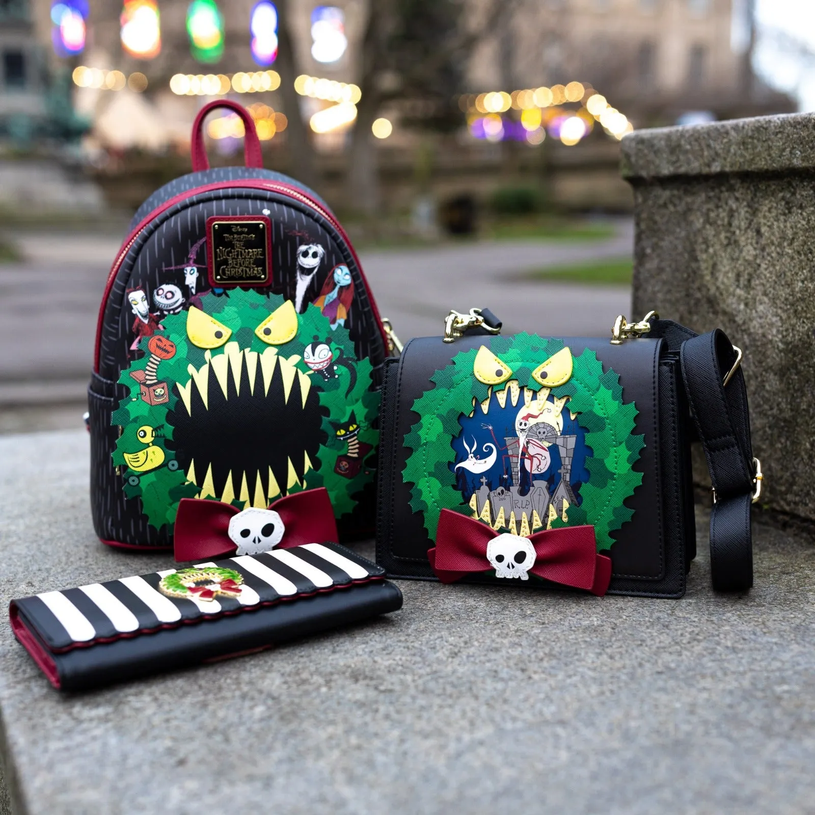 Loungefly x Disney The Nightmare Before Christmas Wreath Collection