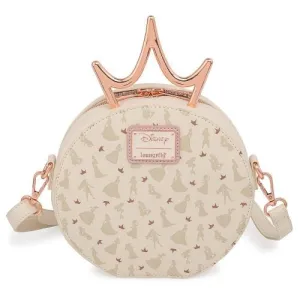 Loungefly x Disney Ultimate Princess Metal Crown Crossbody Bag