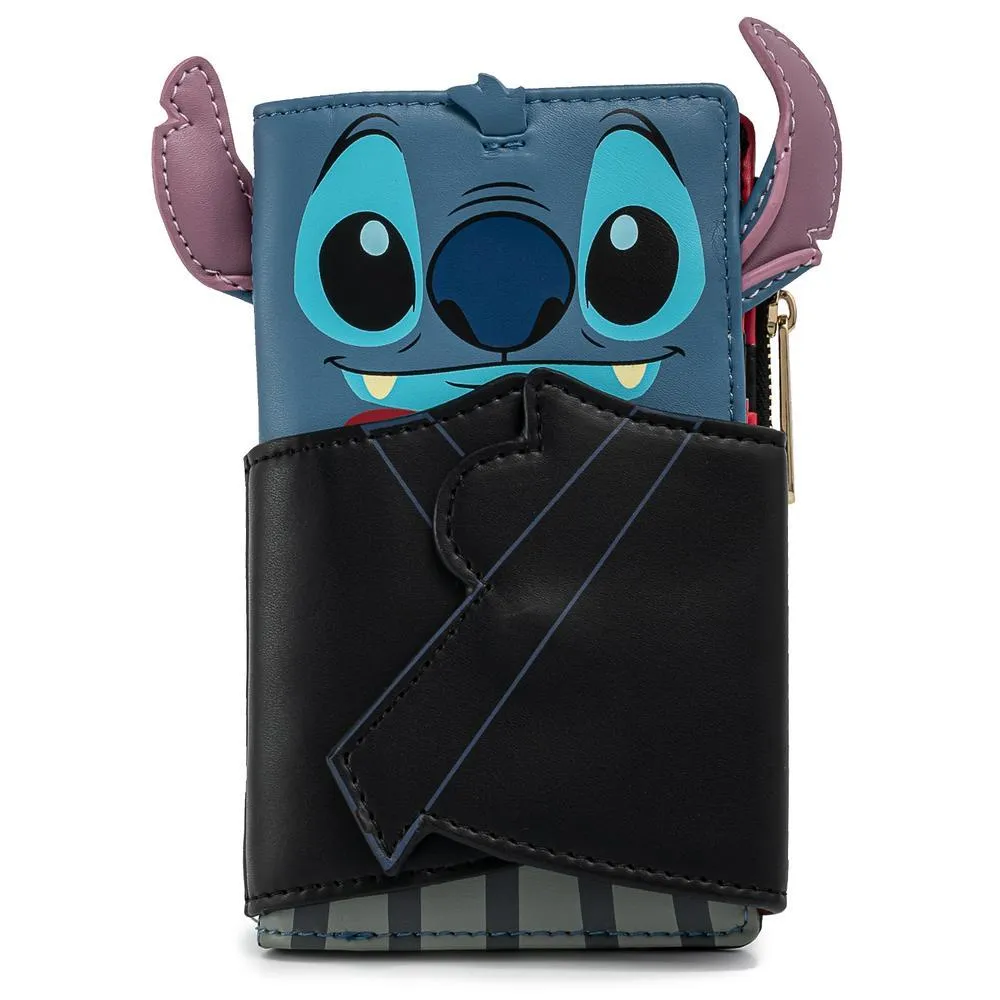 Loungefly x Disney Vampire Stitch Bow Tie Purse