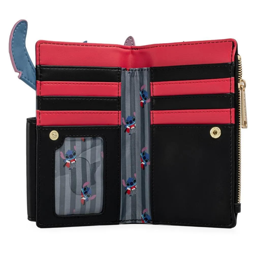 Loungefly x Disney Vampire Stitch Bow Tie Purse