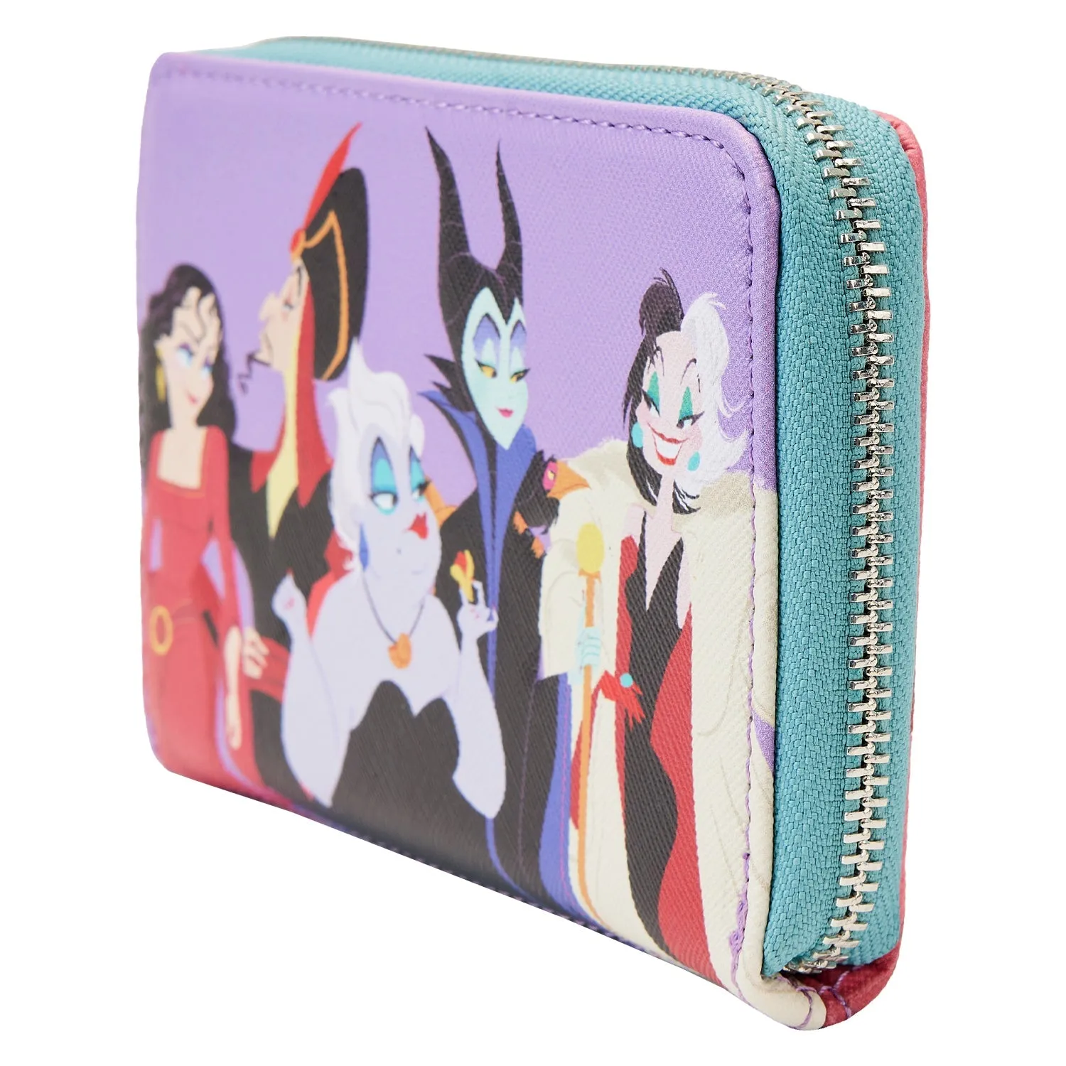 Loungefly x Disney Villains Colour Block Wallet