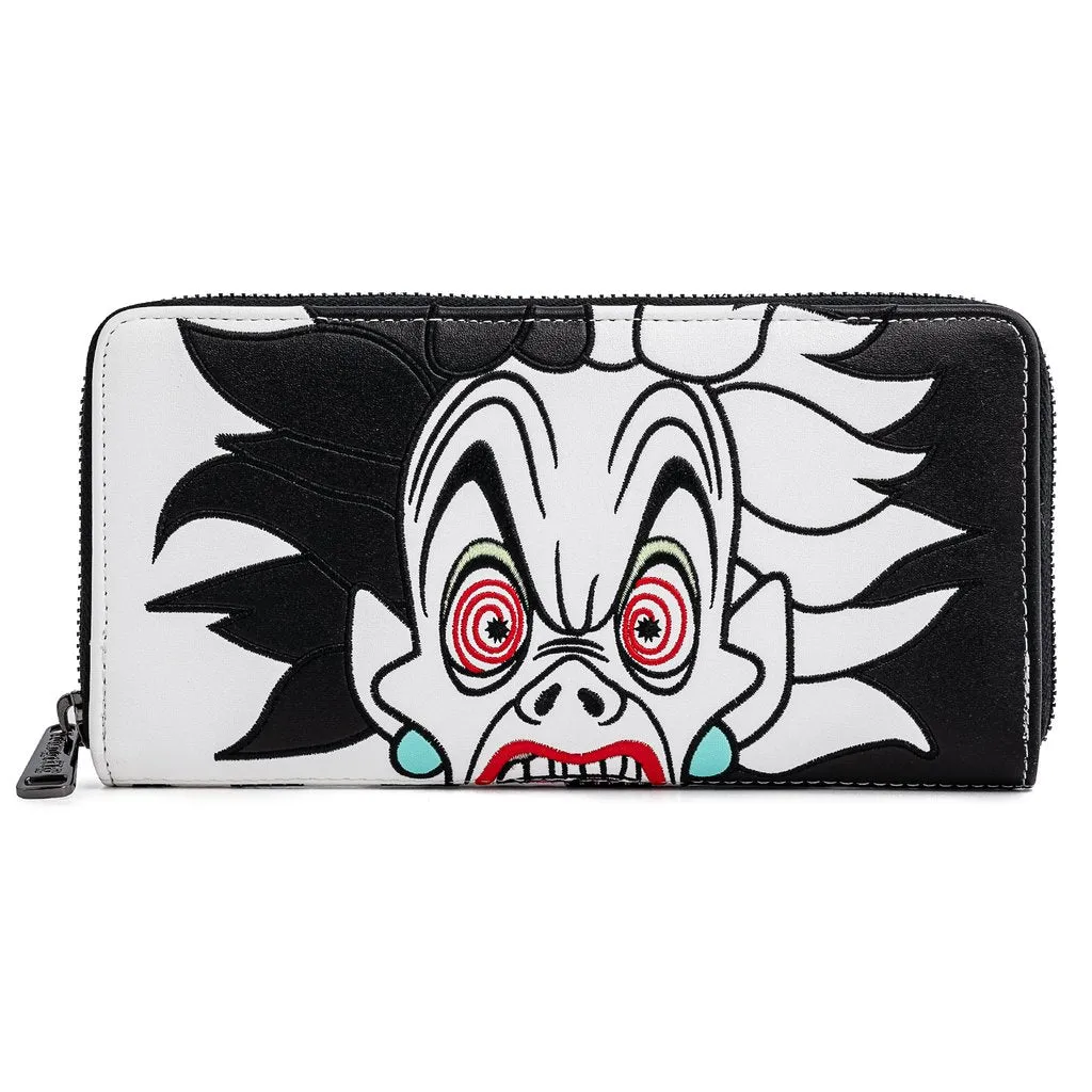 Loungefly x Disney Villains Cruella De Vil Purse