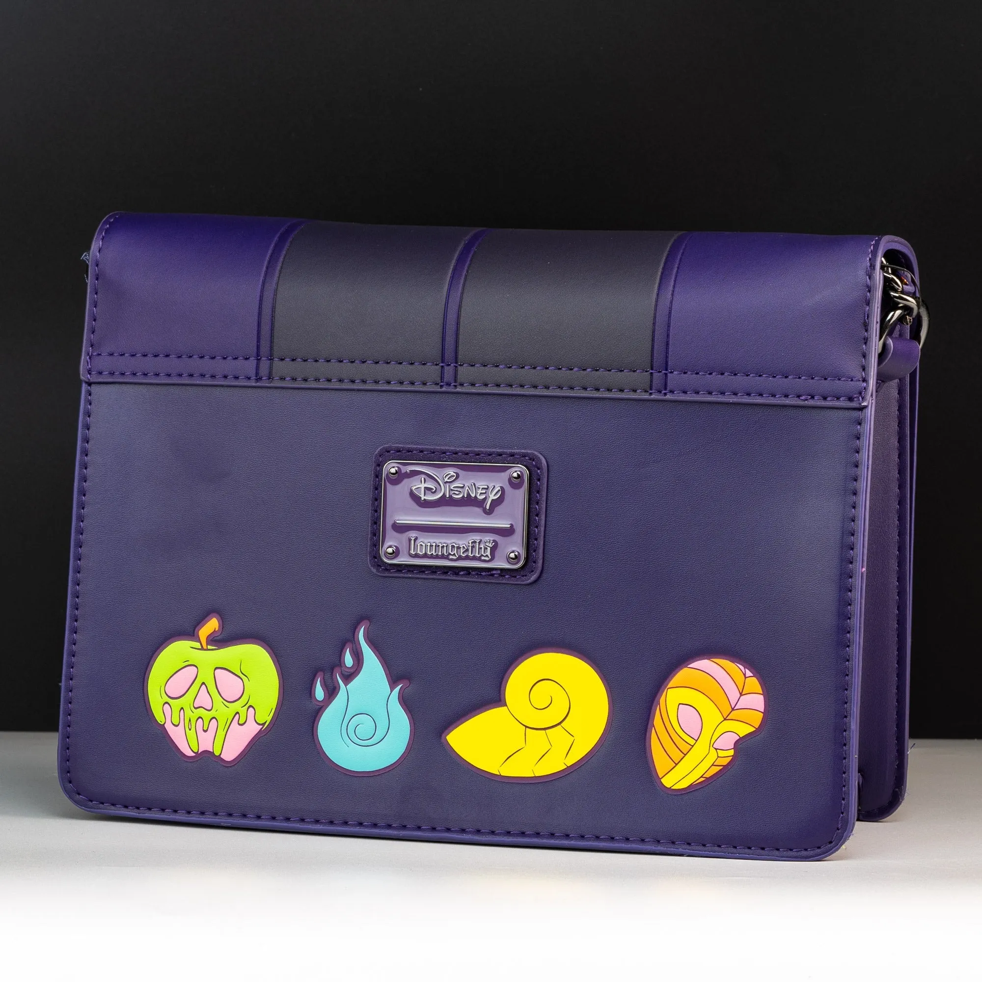 Loungefly x Disney Villains in the Dark Crossbody Bag