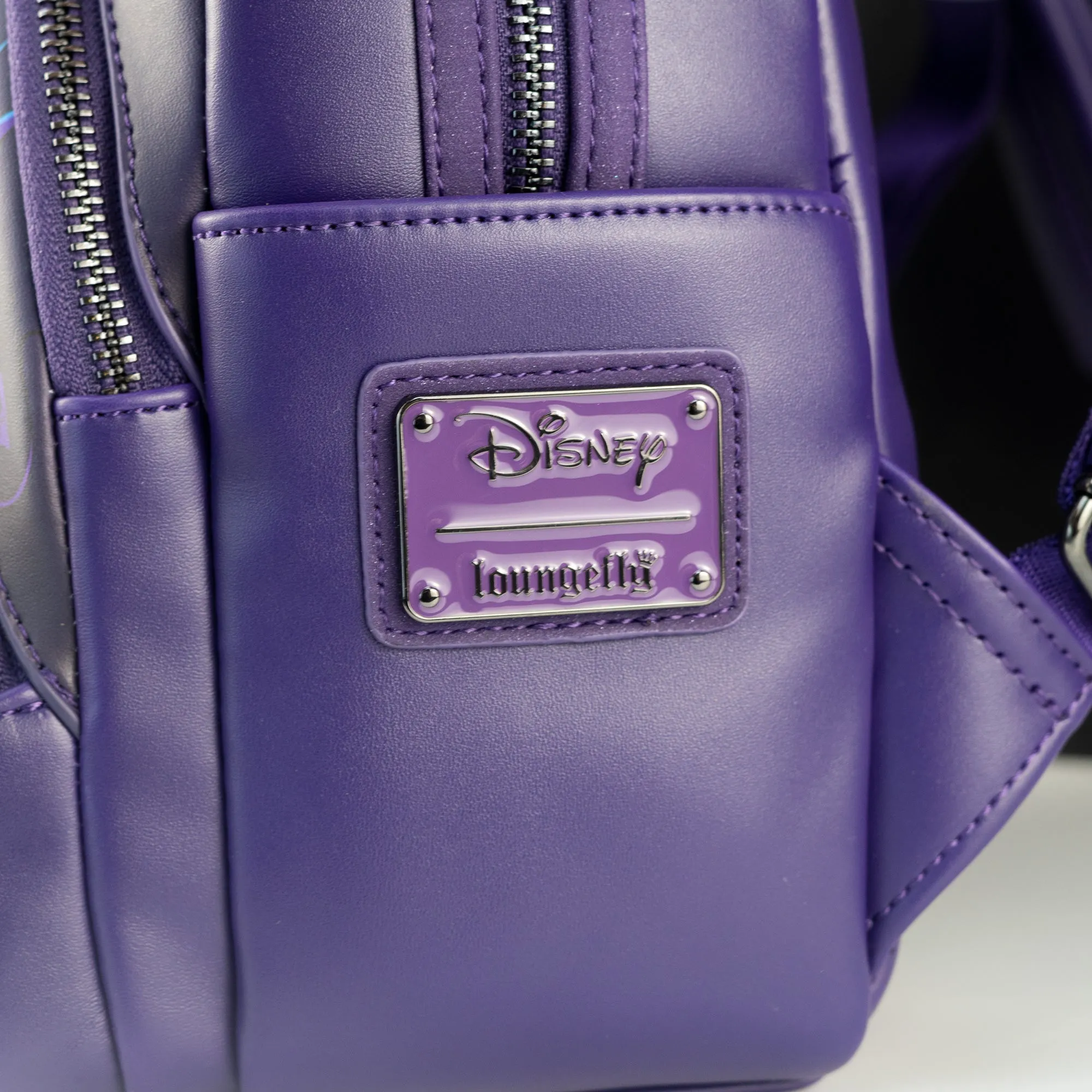 Loungefly x Disney Villains in the Dark Triple Pocket Mini Backpack