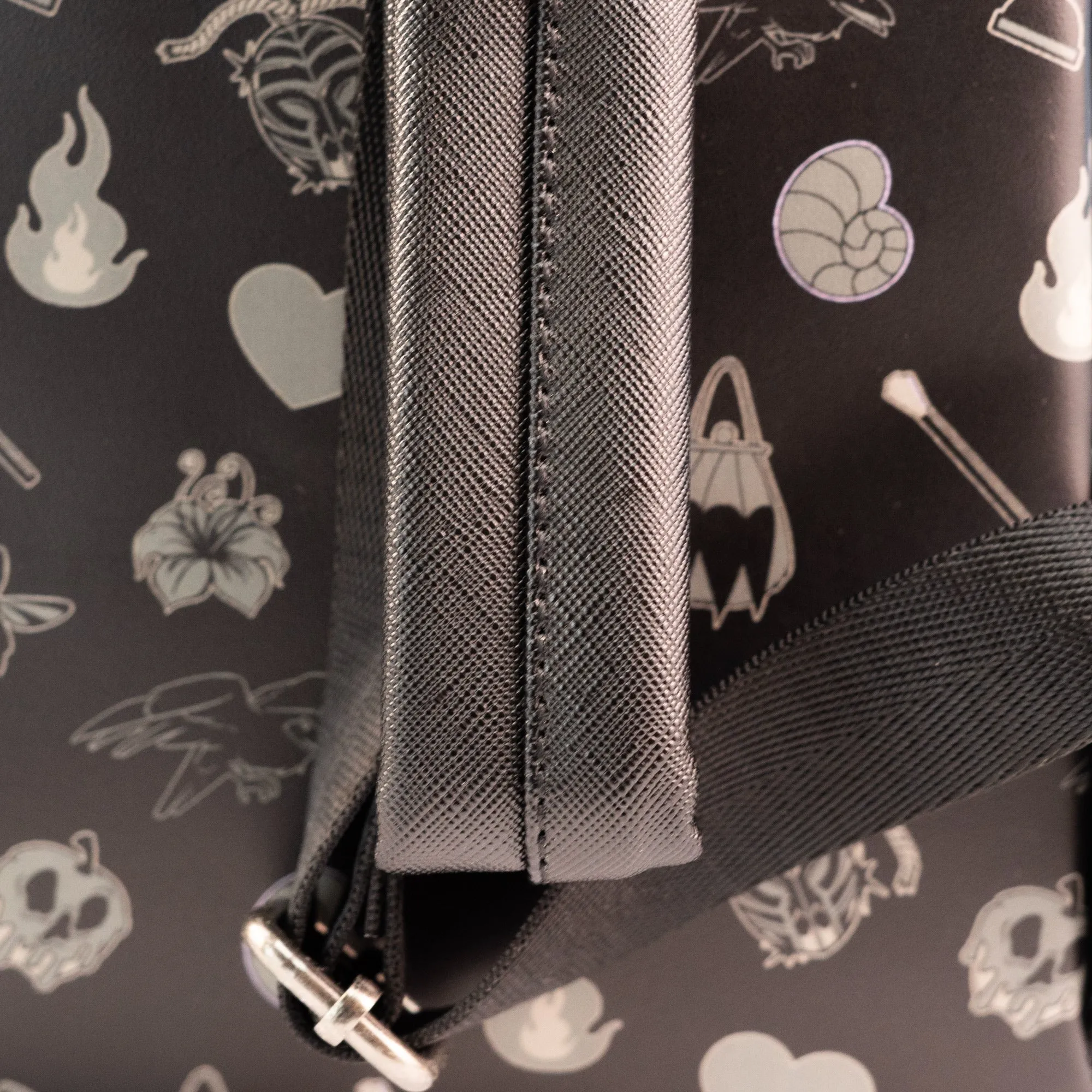 Loungefly x Disney Villains Pin Trader Mini Backpack