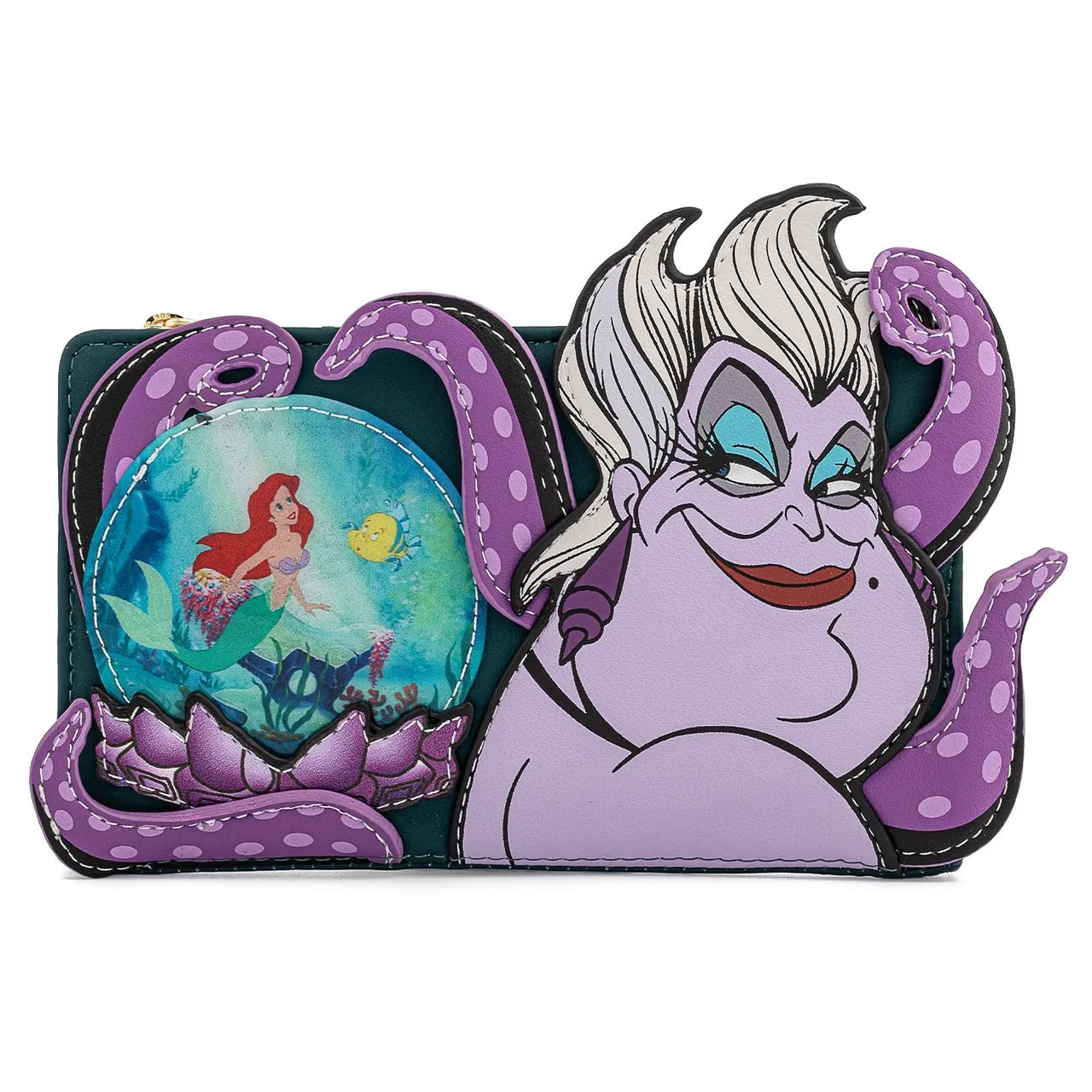 Loungefly x Disney Villains Ursula Crystal Ball Purse
